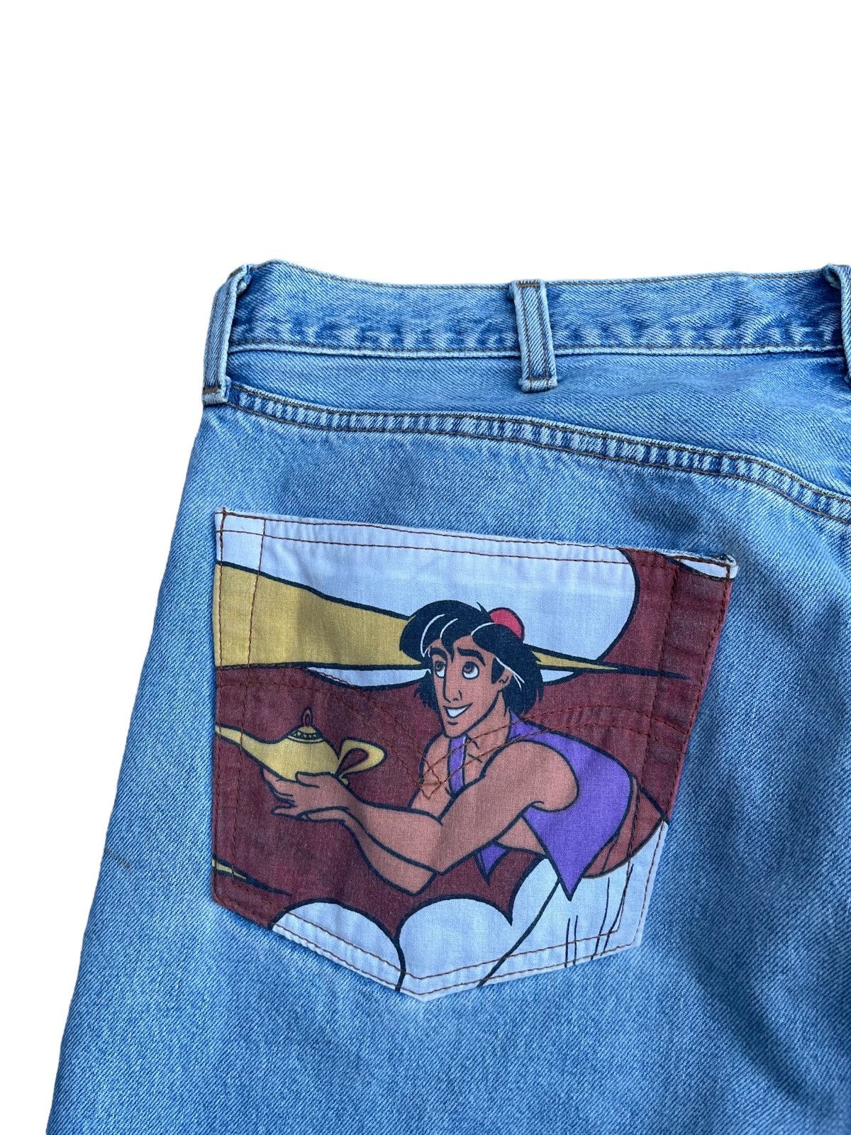 Levi's Rare Vintage 1998 Levis 501 e Aladin Denim Size US 38 / EU 54 - 12 Thumbnail