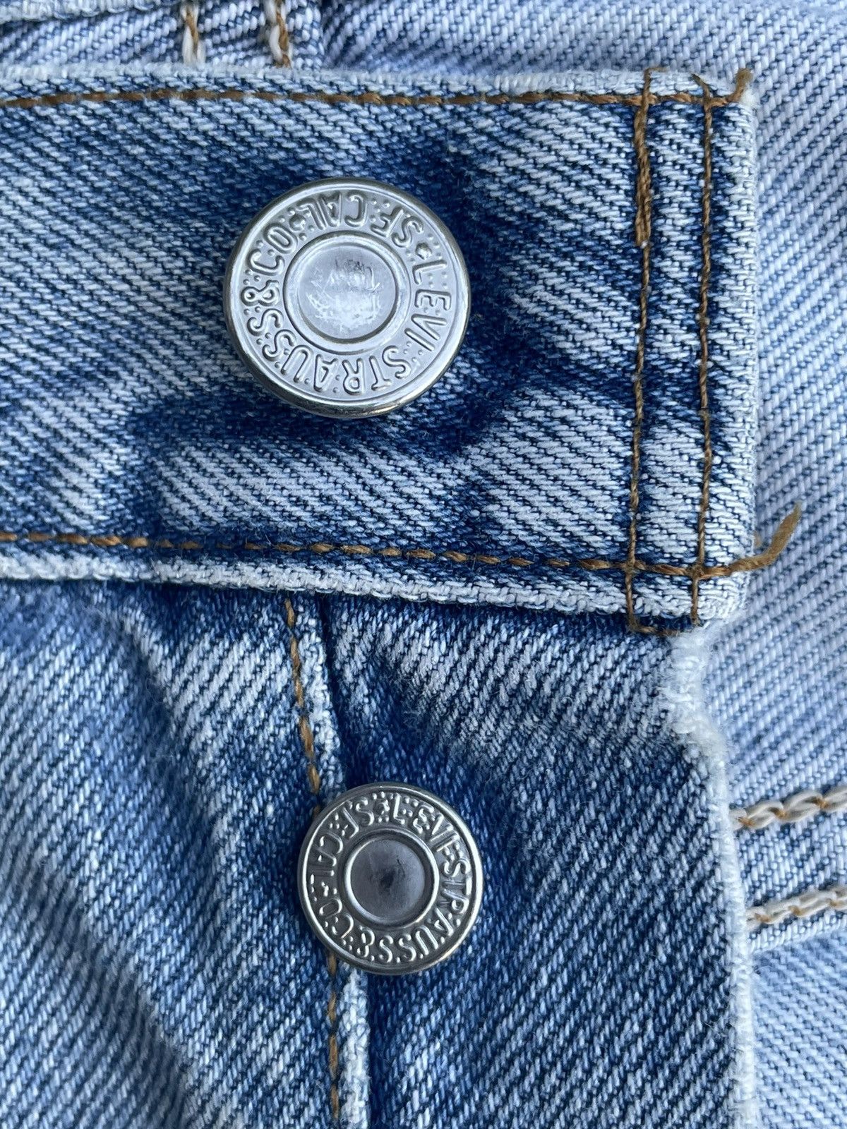 Levi's Rare Vintage 1998 Levis 501 e Aladin Denim Size US 38 / EU 54 - 21 Thumbnail