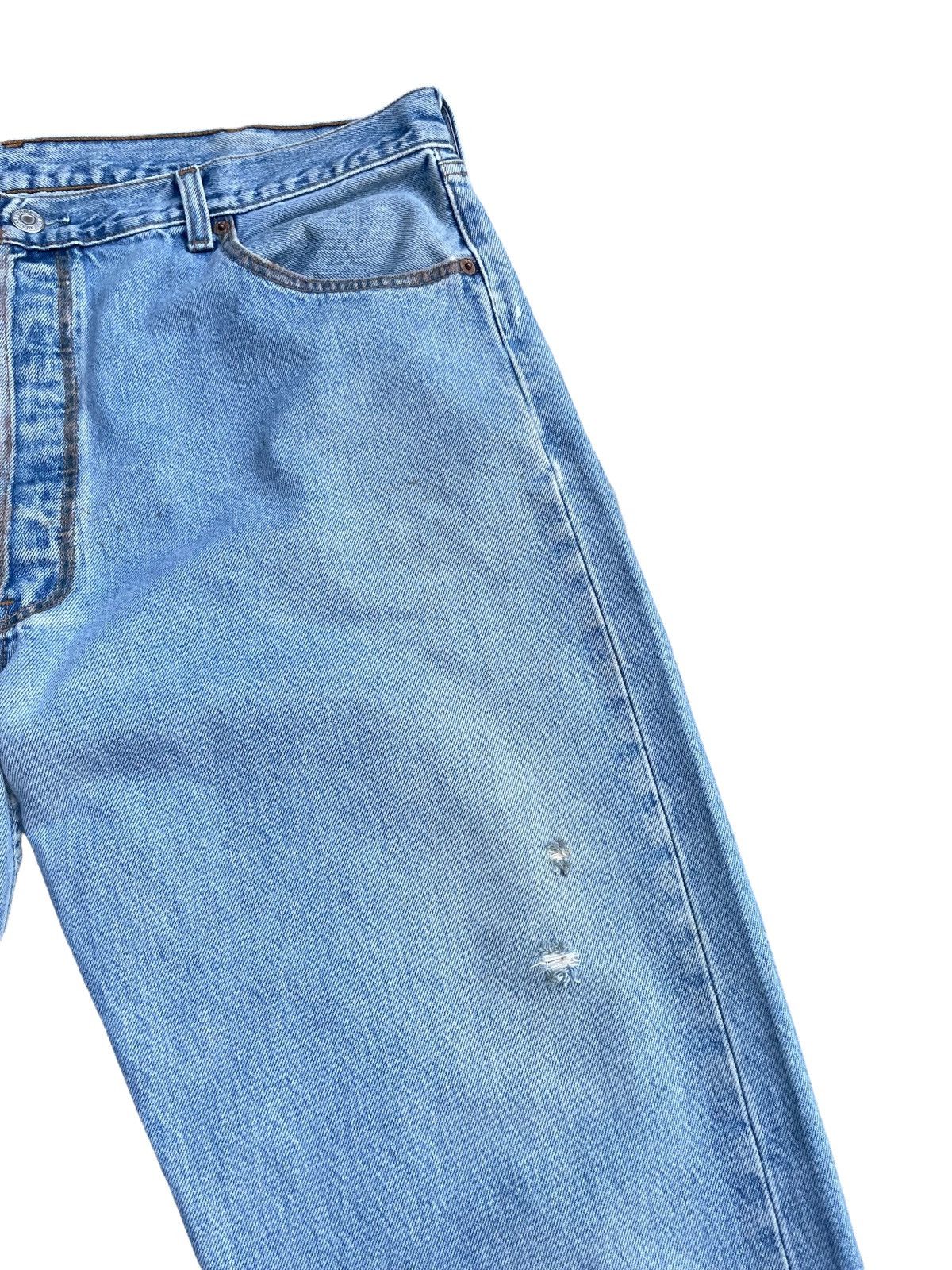 Levi's Rare Vintage 1998 Levis 501 e Aladin Denim Size US 38 / EU 54 - 7 Thumbnail