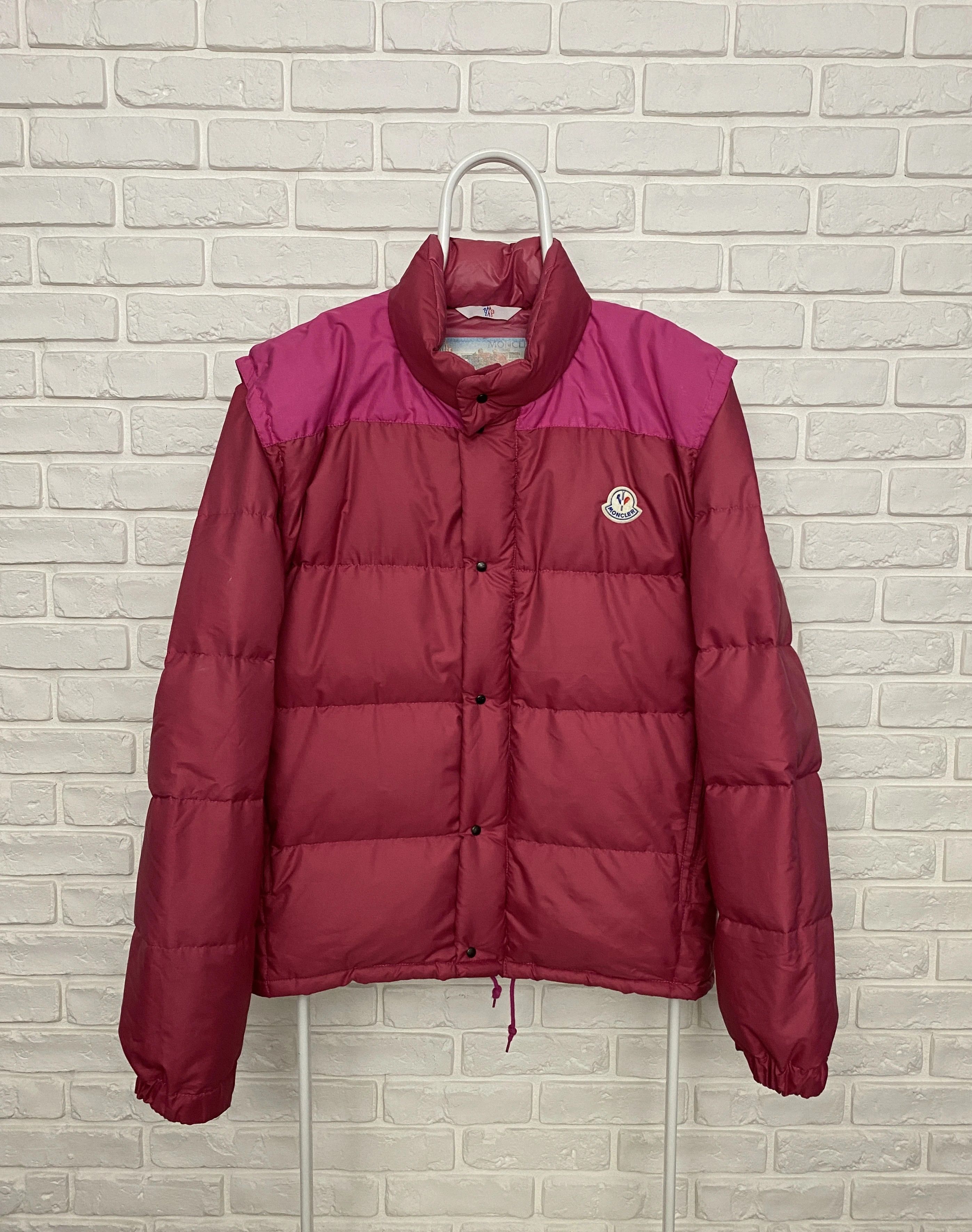 MONCLER PUFFER JACKET IN LIGHT PINK