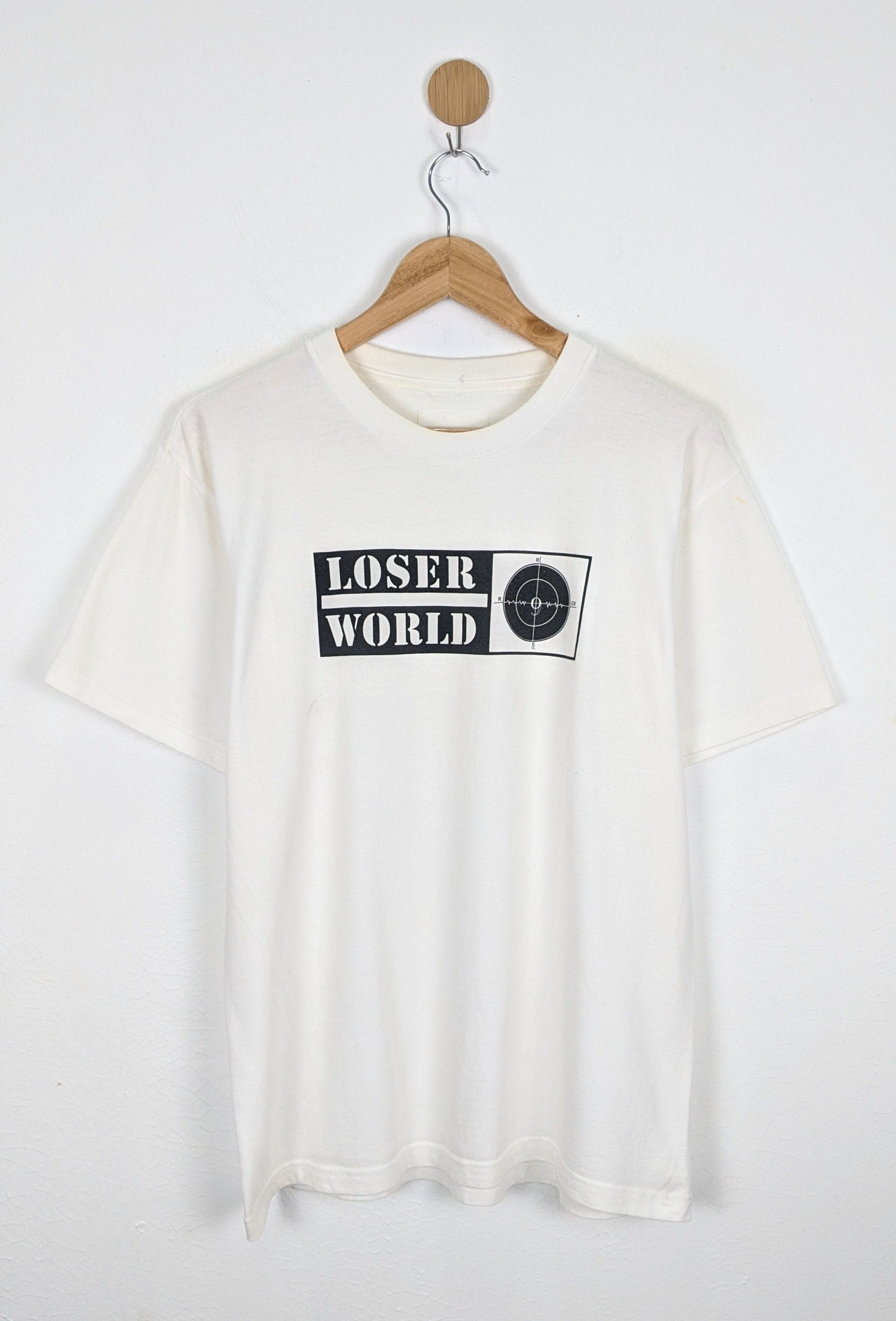 Pre-owned Number N Ine Number Nine Studio Loser World Shirt In White