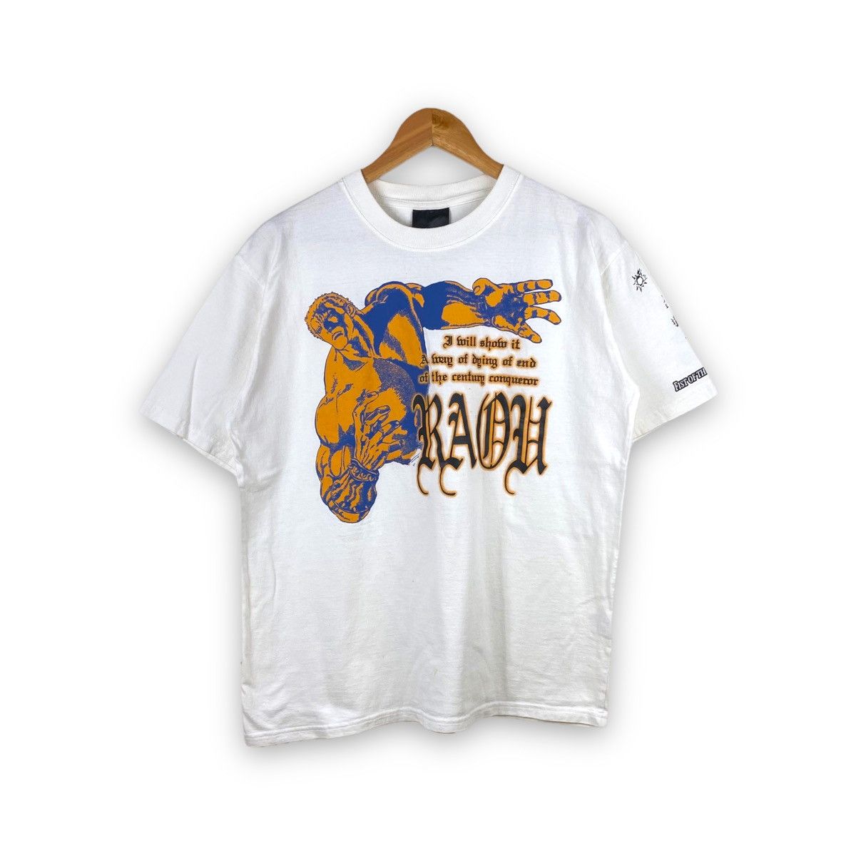 Cartoon Network × Japanese Brand × Vintage VINTAGE FIST OF THE NORTH STAR RAOH VILLAINS ANIME T SHIRT Size US L / EU 52-54 / 3 - 1 Thumbnail