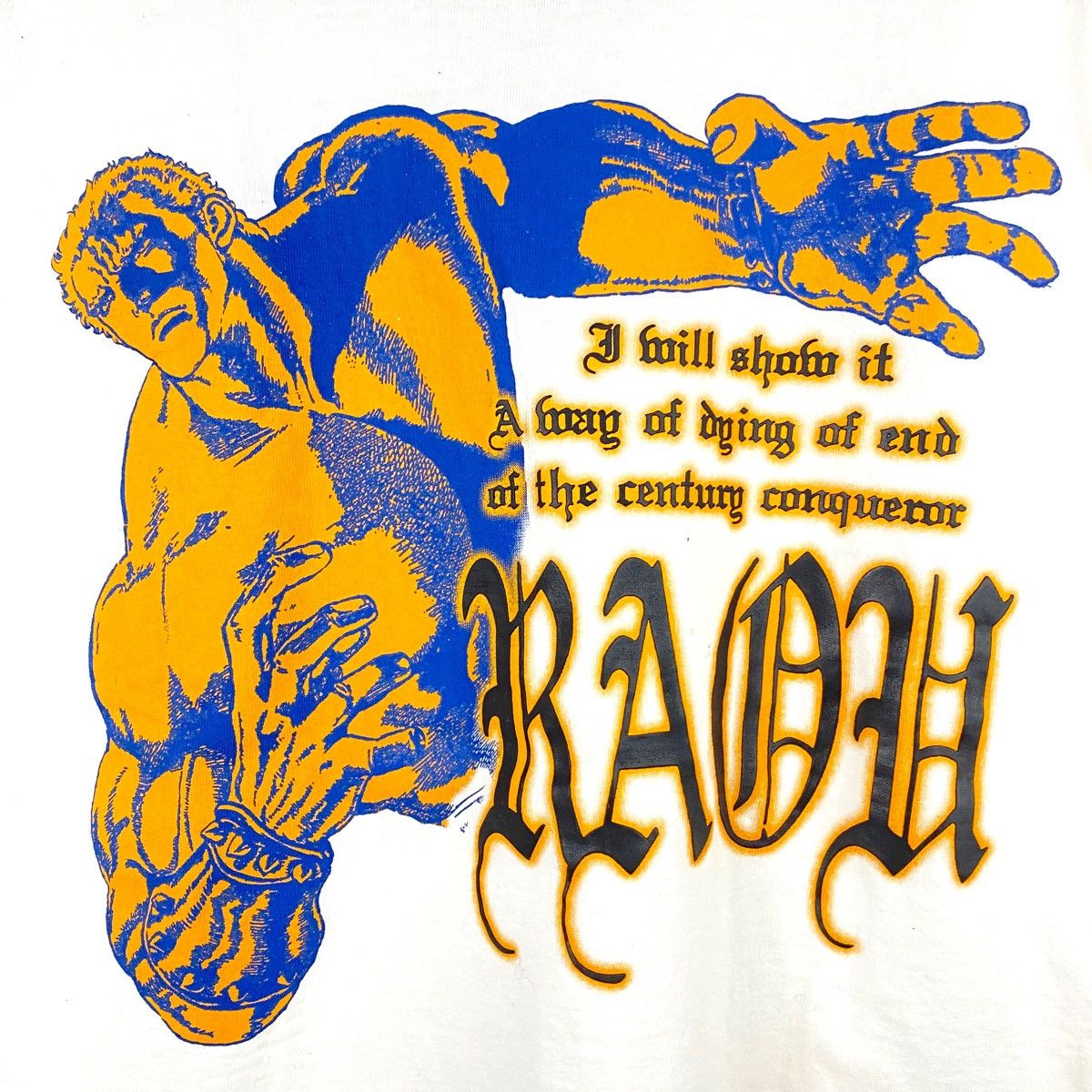 Cartoon Network × Japanese Brand × Vintage VINTAGE FIST OF THE NORTH STAR RAOH VILLAINS ANIME T SHIRT Size US L / EU 52-54 / 3 - 3 Thumbnail