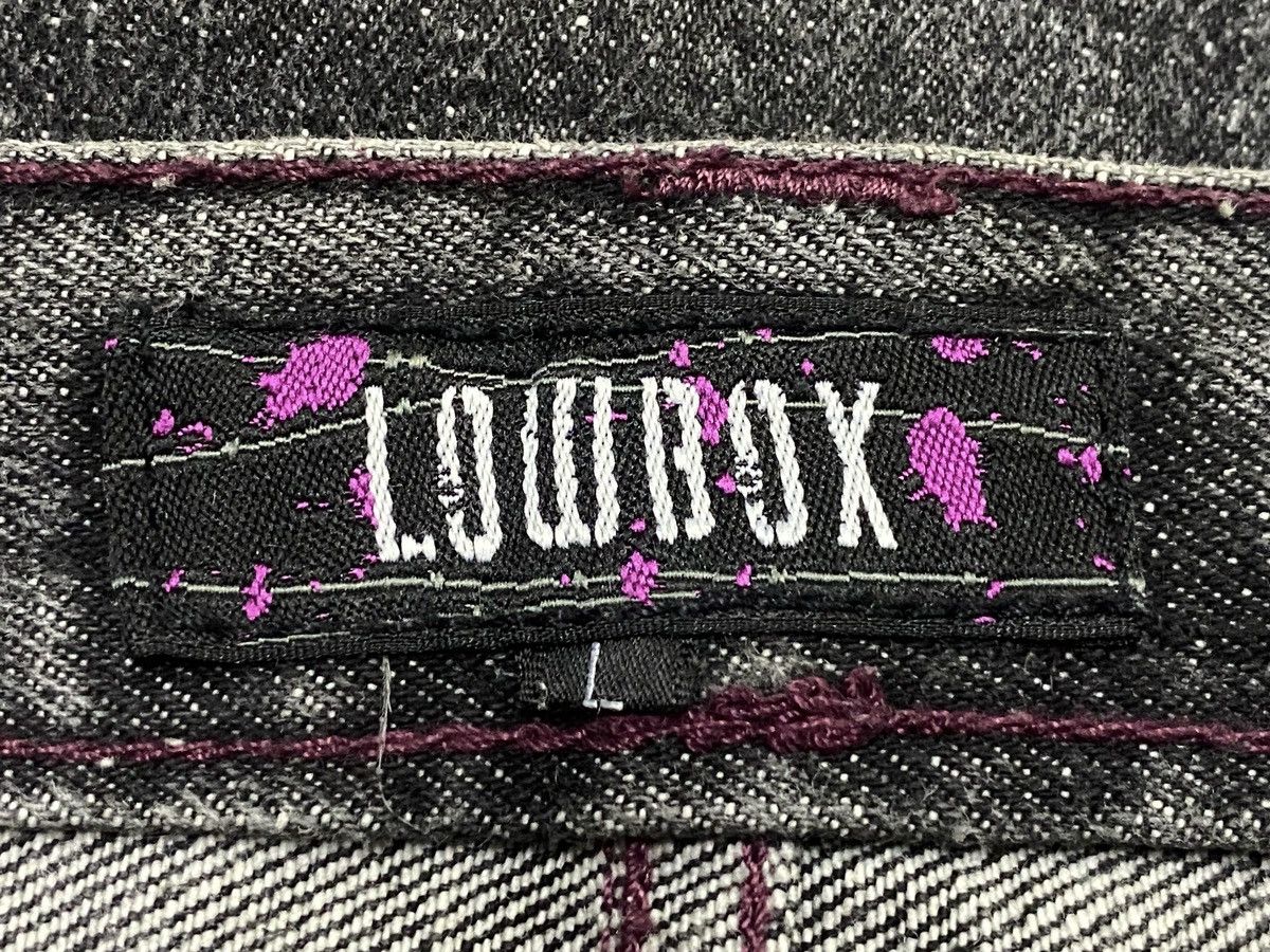 LOWBOX Nice Design‼️“LOWBOX” Ripped Distressed Denim Pants Size US 32 / EU 48 - 11 Thumbnail
