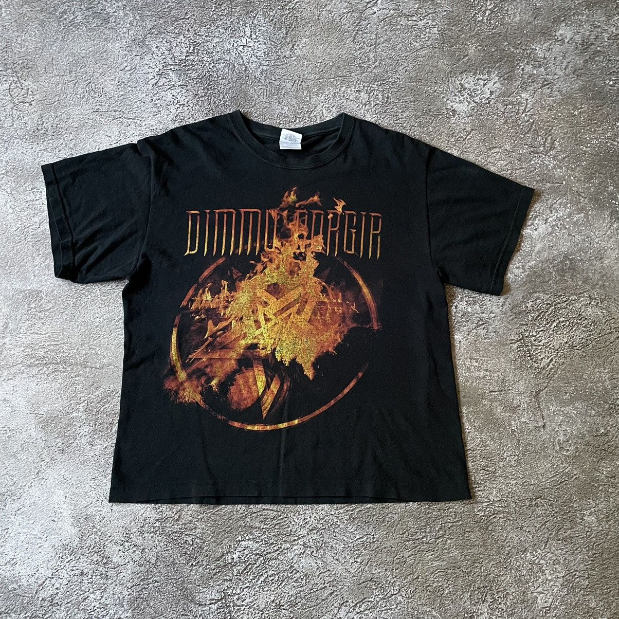 Vintage Vintage Y2K Graphic Tee Sun Faded Dark Grunge Slim Baggy M Size US M / EU 48-50 / 2 - 2 Thumbnail