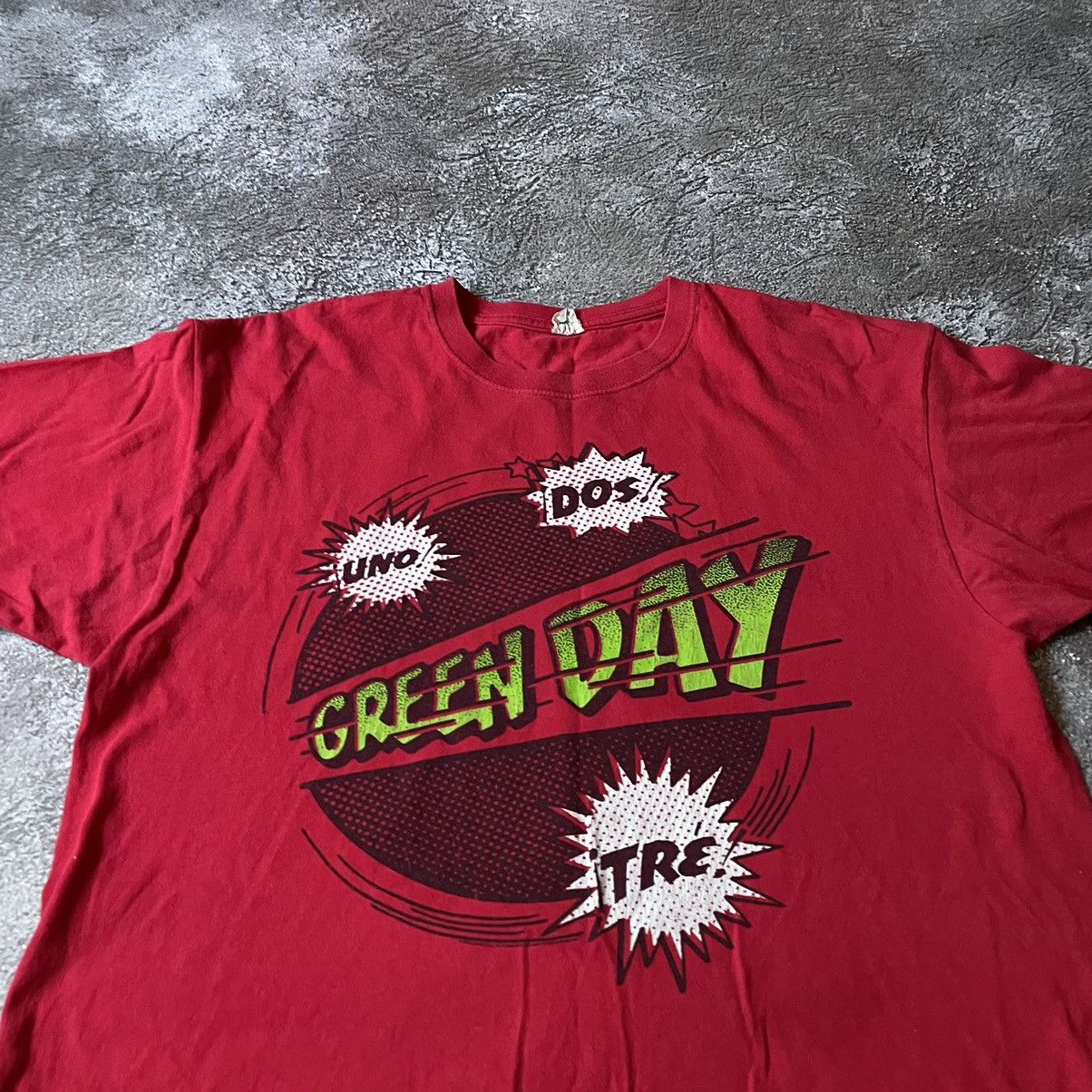 Vintage Vintage Y2K Green Day Graphic Tee Skulls Horror Punk Boxy XL Size US XL / EU 56 / 4 - 5 Thumbnail