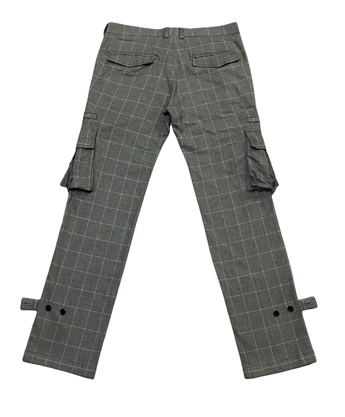 ABAHOUSE × Issey Miyake × Japanese Brand ABAHOUSE PLAID CASUAL PANTS TROUSERS Size US 32 / EU 48 - 3 Thumbnail