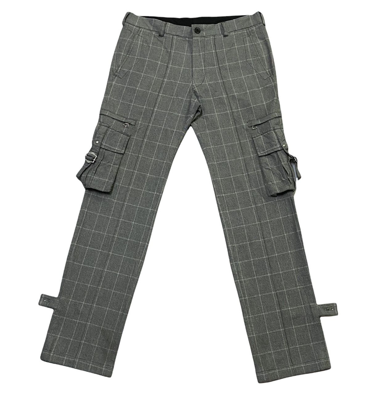 ABAHOUSE × Issey Miyake × Japanese Brand ABAHOUSE PLAID CASUAL PANTS TROUSERS Size US 32 / EU 48 - 2 Thumbnail