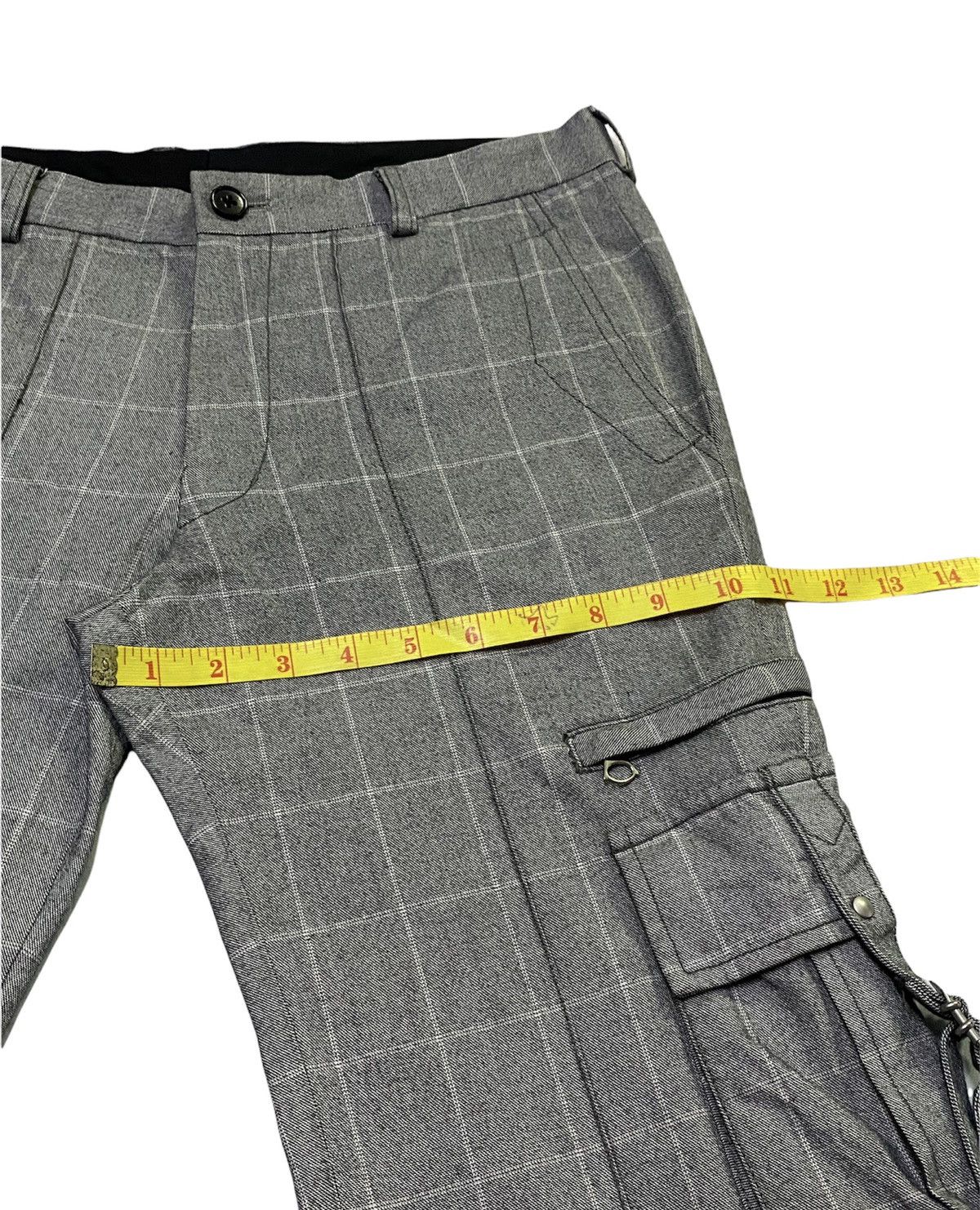ABAHOUSE × Issey Miyake × Japanese Brand ABAHOUSE PLAID CASUAL PANTS TROUSERS Size US 32 / EU 48 - 8 Thumbnail