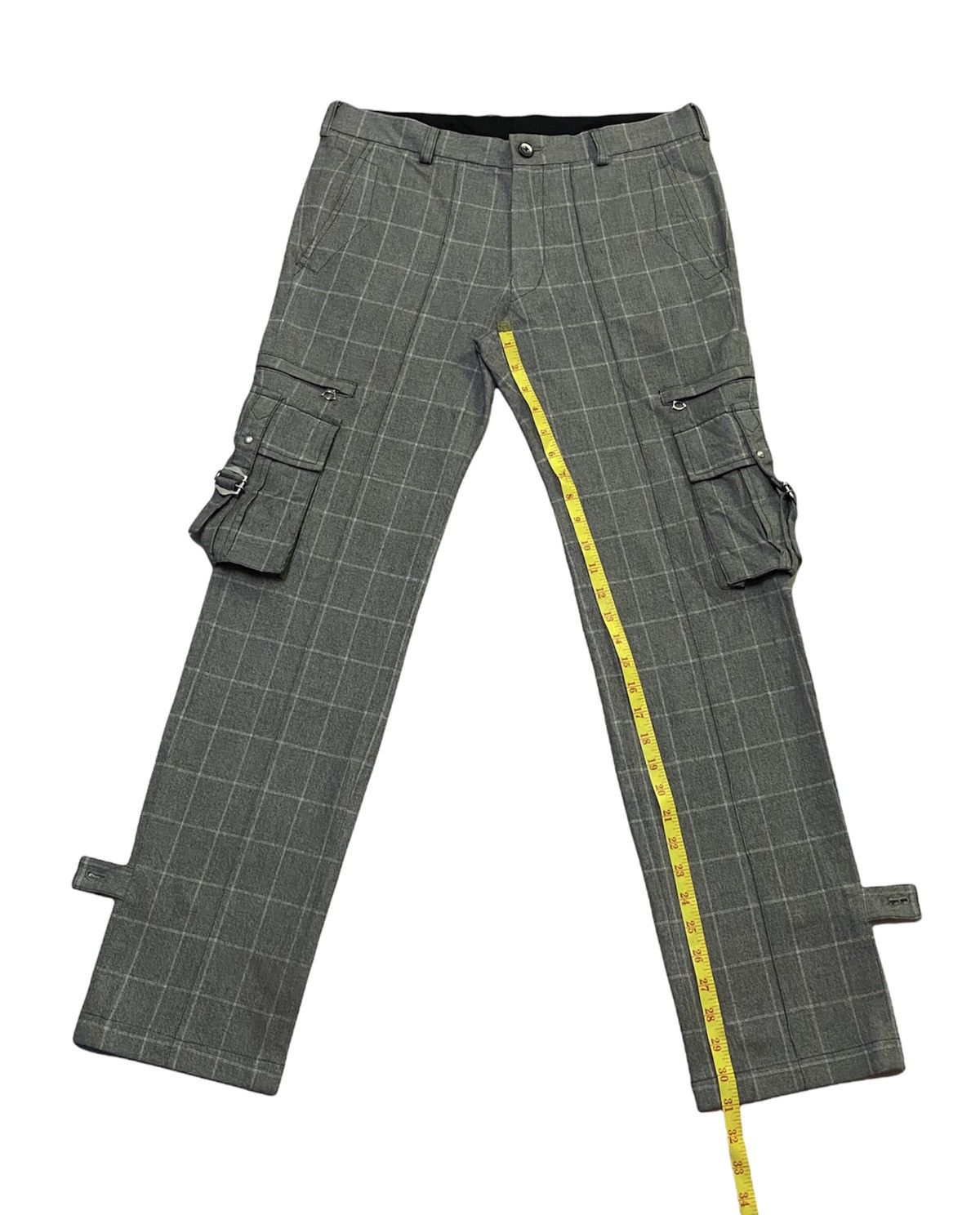 ABAHOUSE × Issey Miyake × Japanese Brand ABAHOUSE PLAID CASUAL PANTS TROUSERS Size US 32 / EU 48 - 7 Thumbnail