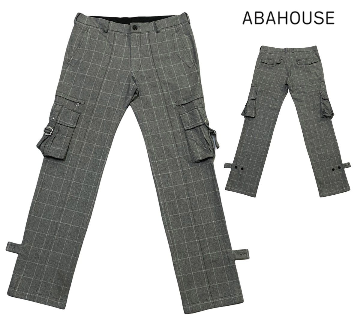 ABAHOUSE × Issey Miyake × Japanese Brand ABAHOUSE PLAID CASUAL PANTS TROUSERS Size US 32 / EU 48 - 1 Thumbnail