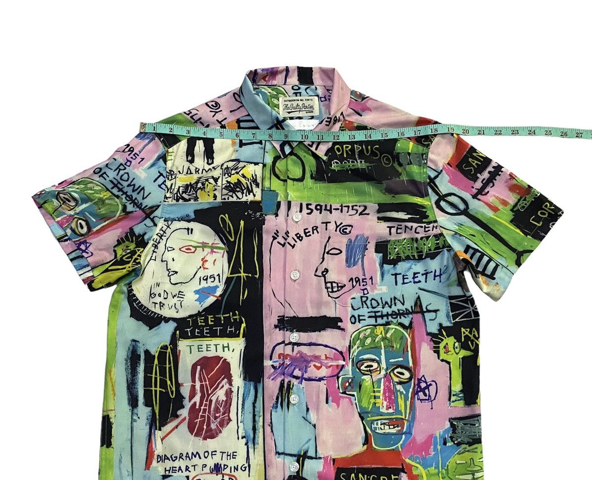 Jean-Michel Basquiat × Wacko Maria Wacko Maria The Art Of Jean Michel Basquiat Full Print Shirt Size US M / EU 48-50 / 2 - 5 Thumbnail