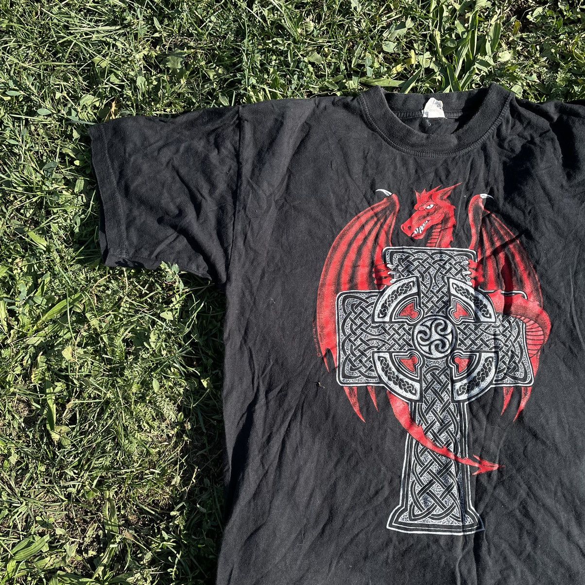 Band Tees Vintage Y2K God Skulls Vamp Devil Dead Face Horror Print Tee Size US M / EU 48-50 / 2 - 3 Thumbnail