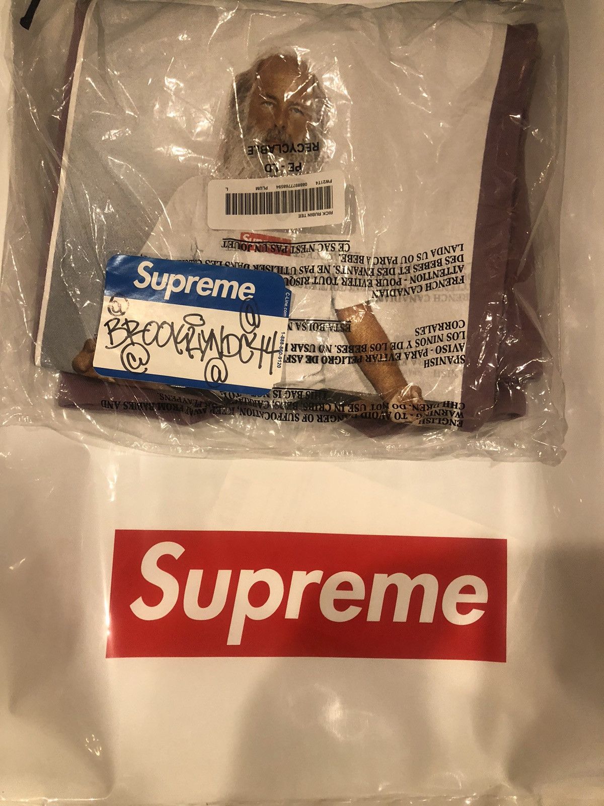 Supreme Rick Rubin Shirt | Grailed