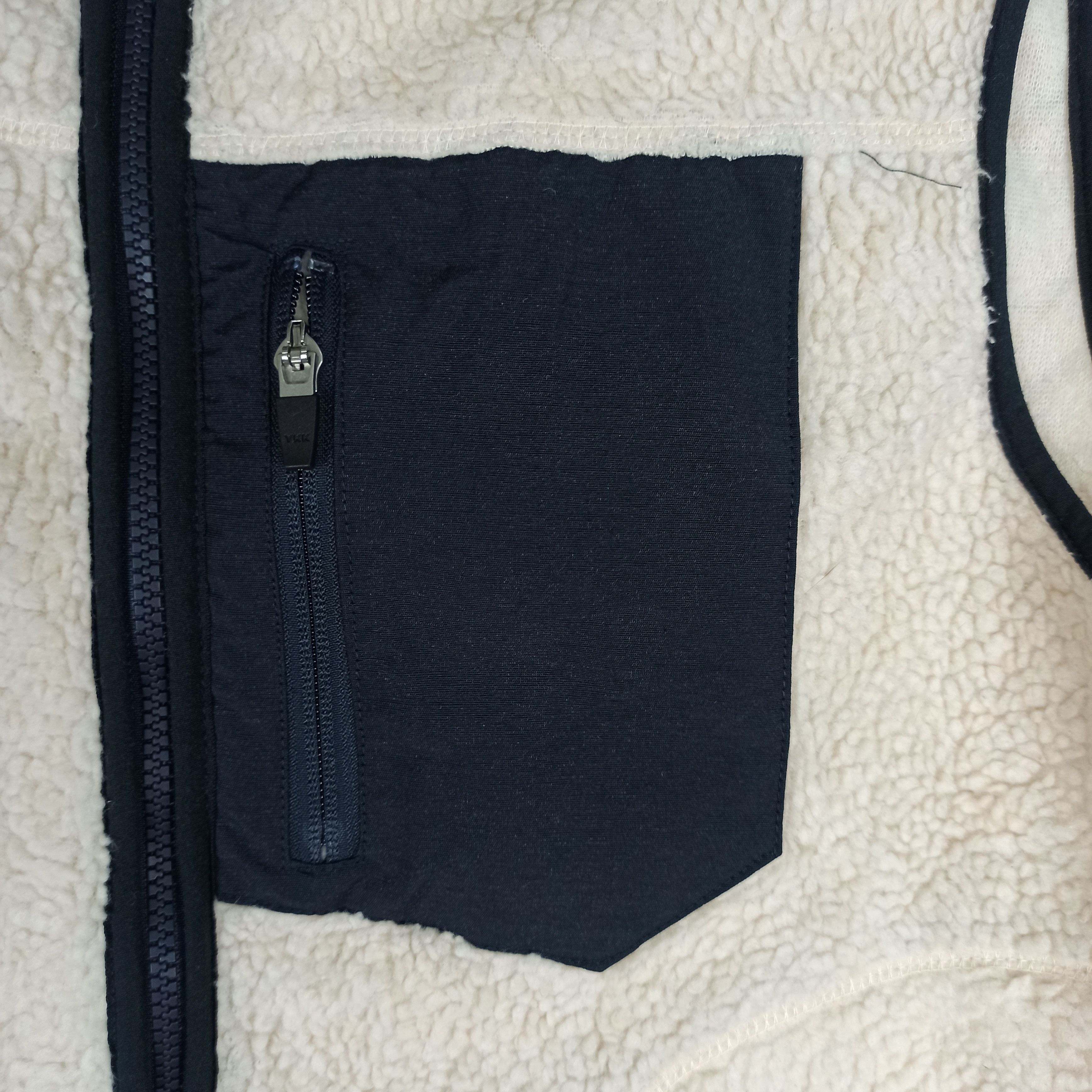 Designer Rare United Arrows Fleece Hoodie Vest Size US M / EU 48-50 / 2 - 5 Thumbnail