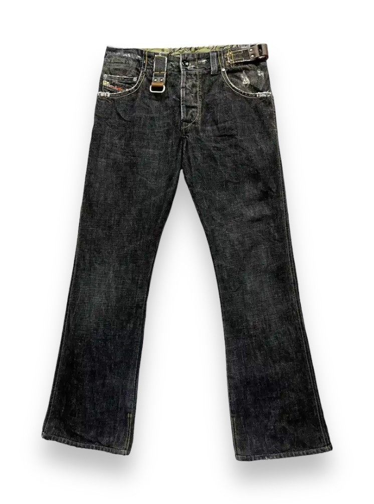 Diesel × Vintage FYE FLARE🔥DIESEL DENIM GALLERY LIMITED EDITION SERIES 30/96 Size US 29 - 3 Thumbnail
