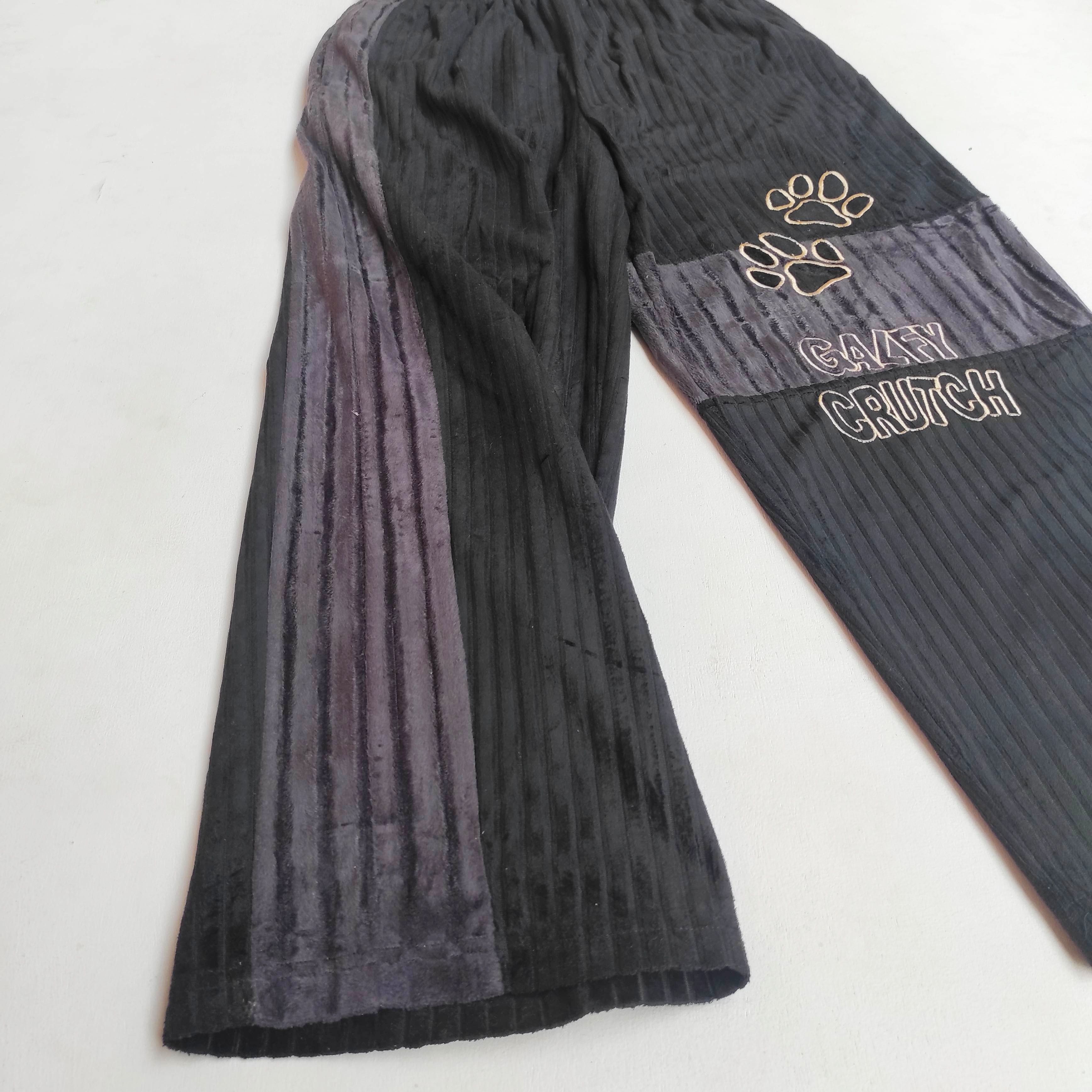 Hysteric Glamour Galfy Crutch Special Character Corduroy Baggy Pants Size US 32 / EU 48 - 4 Thumbnail