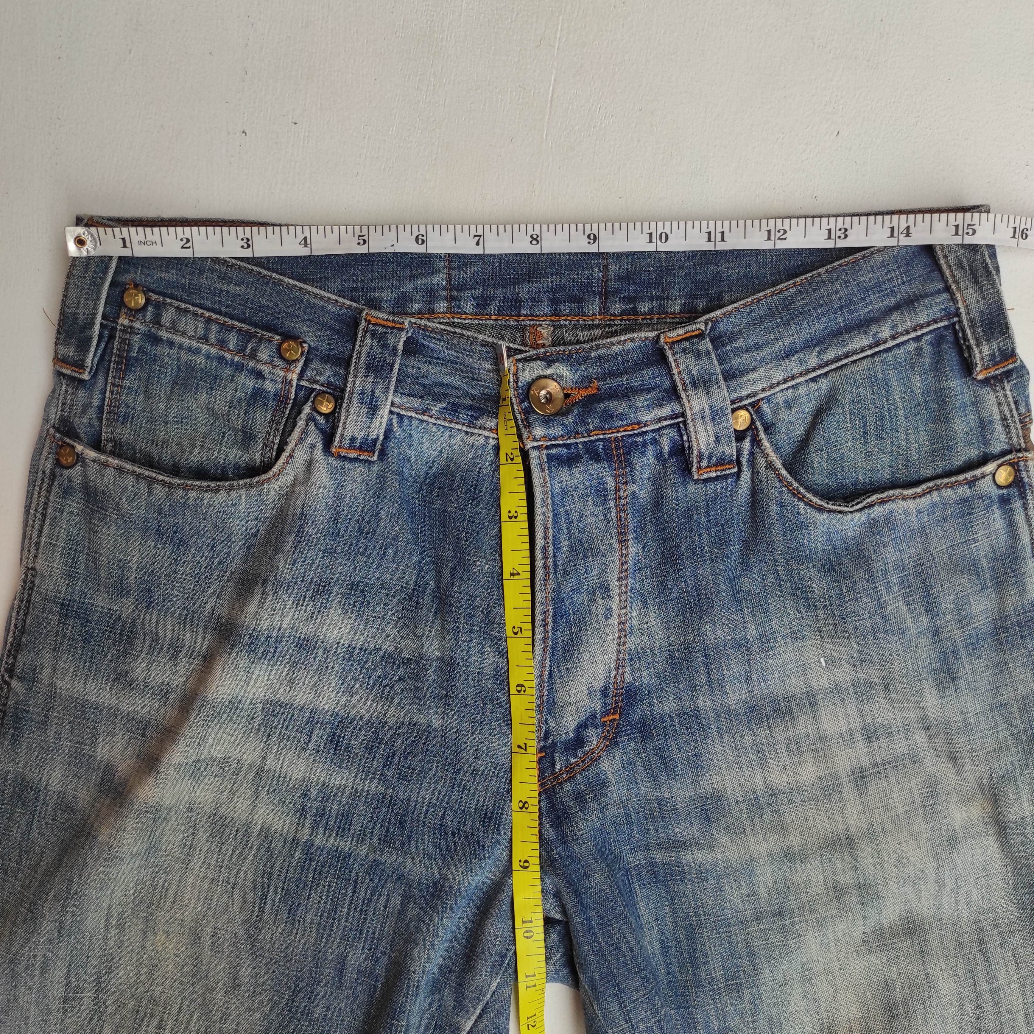 Hysteric Glamour Decauville Pants Jeans mit geradem Bein 9059-0430-5R Size US 32 / EU 48 - 16 Thumbnail