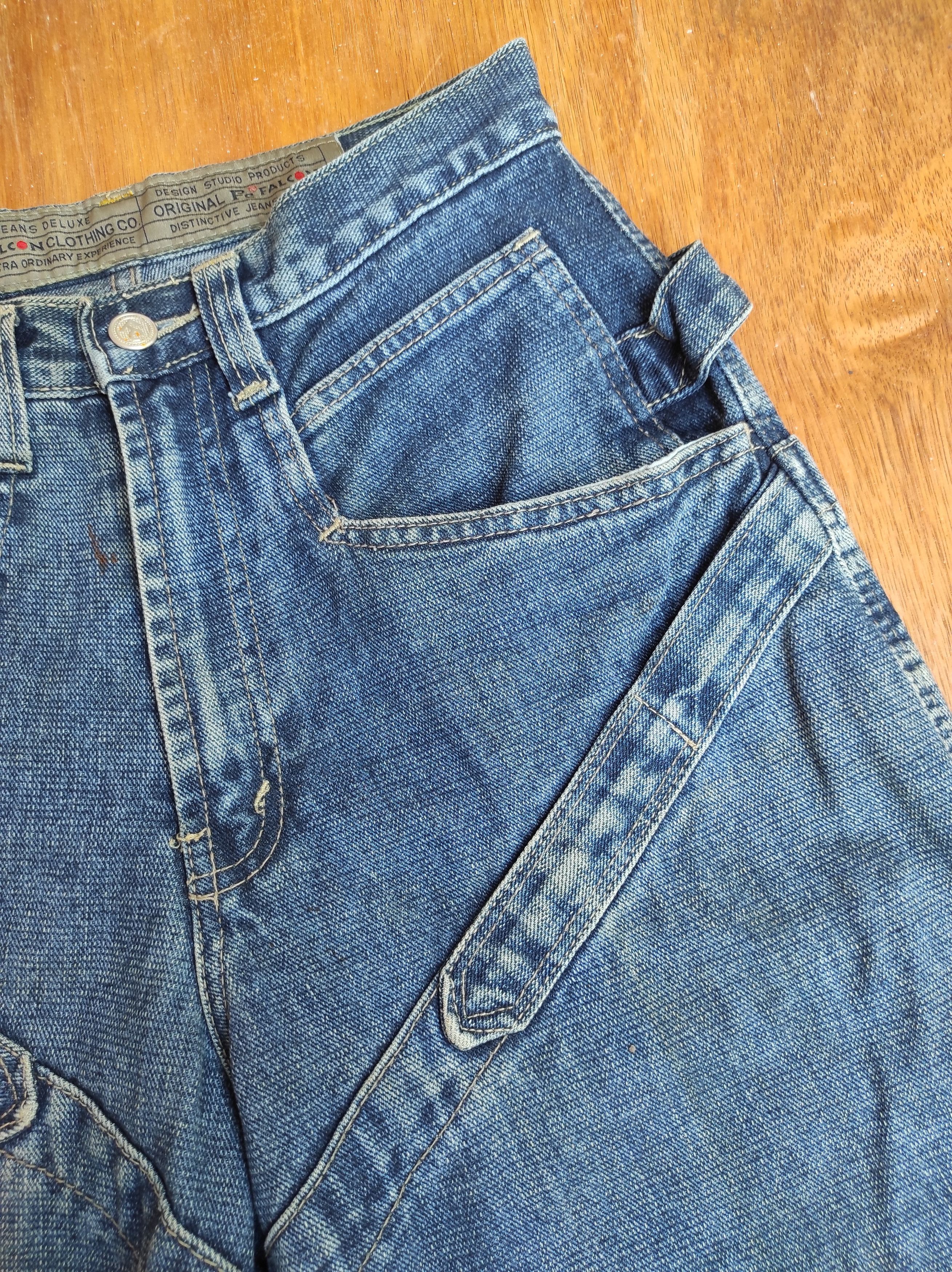 Welcome Skateboards FC Falcon Clothing Co. Denim Jeans Skaterboard Size US 28 / EU 44 - 8 Thumbnail