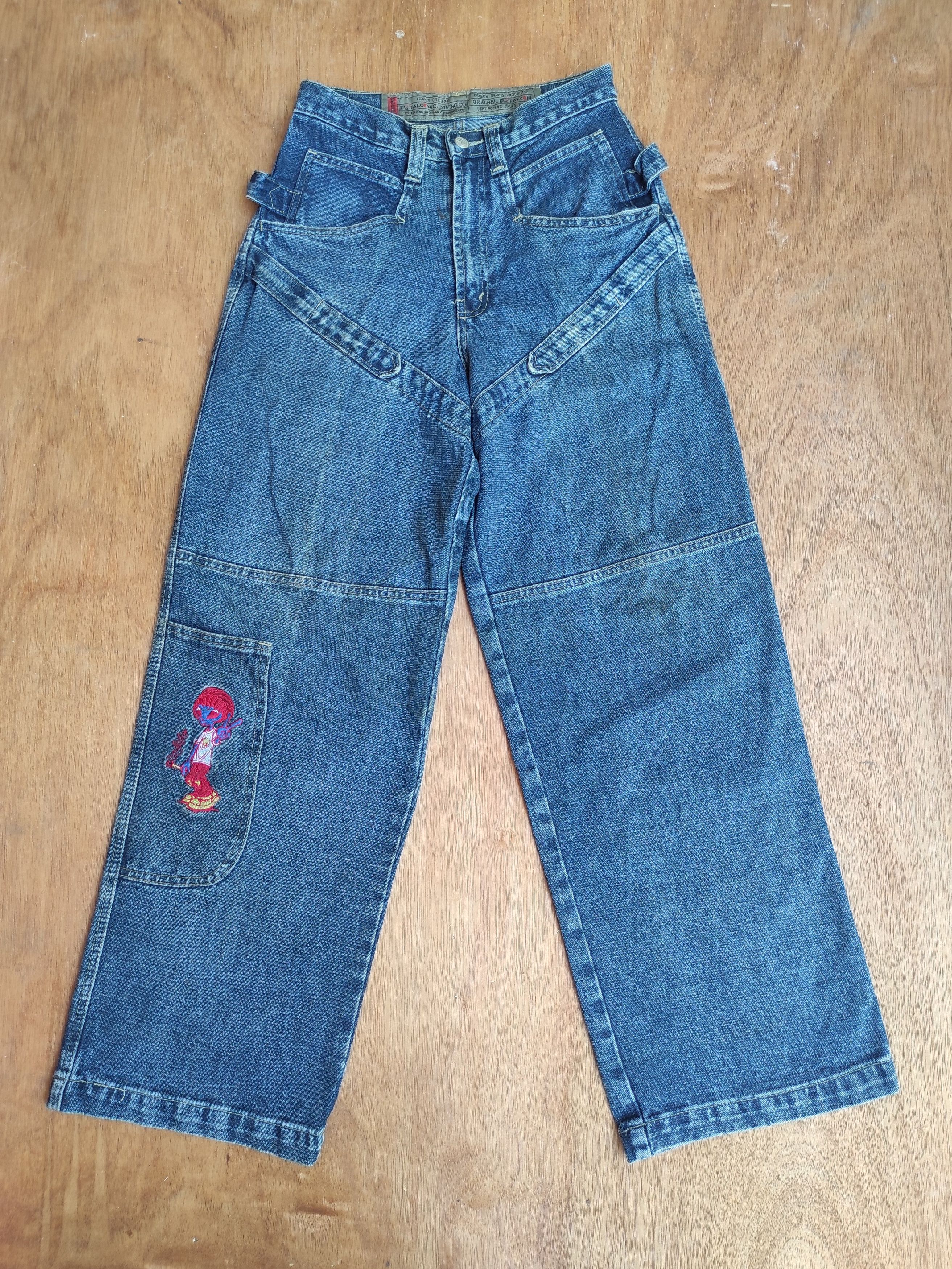Welcome Skateboards FC Falcon Clothing Co. Denim Jeans Skaterboard Size US 28 / EU 44 - 2 Thumbnail