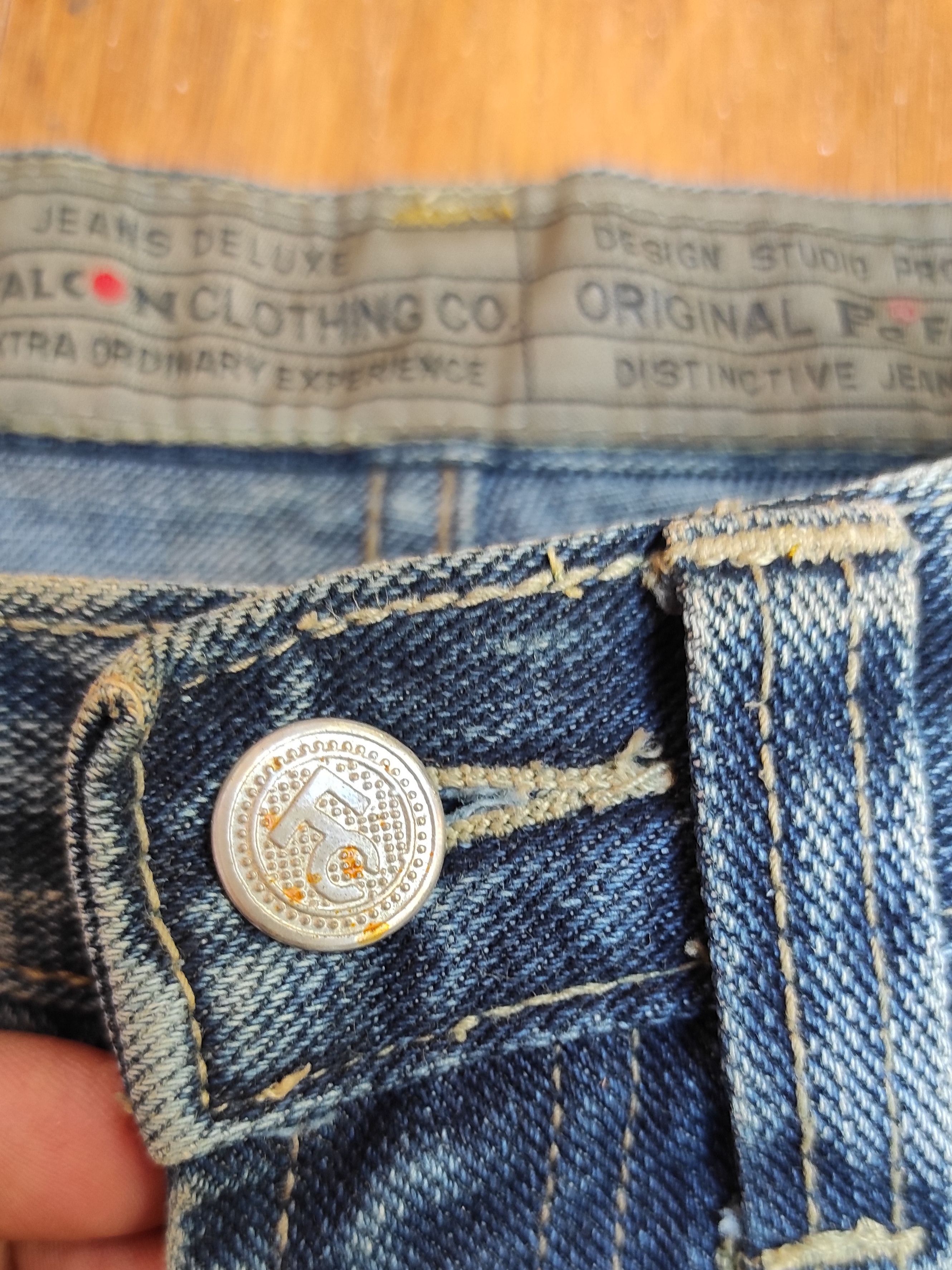Welcome Skateboards FC Falcon Clothing Co. Denim Jeans Skaterboard Size US 28 / EU 44 - 10 Thumbnail