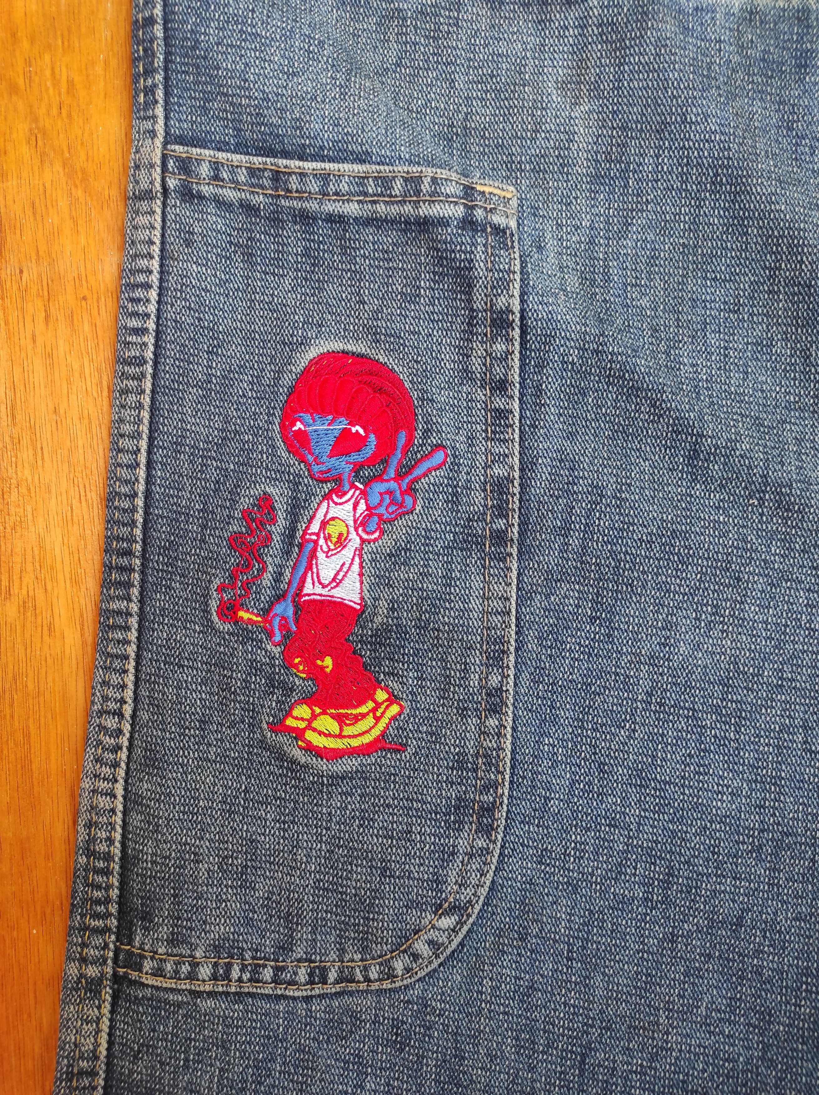 Welcome Skateboards FC Falcon Clothing Co. Denim Jeans Skaterboard Size US 28 / EU 44 - 5 Thumbnail