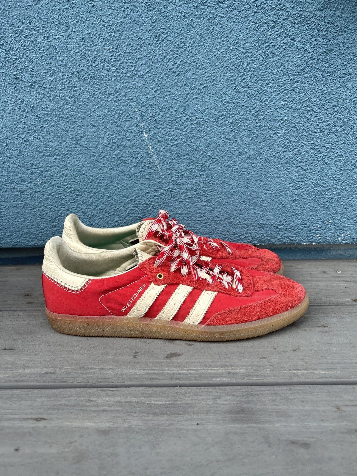 Adidas Red Wales Bonner Addidas samba | Grailed