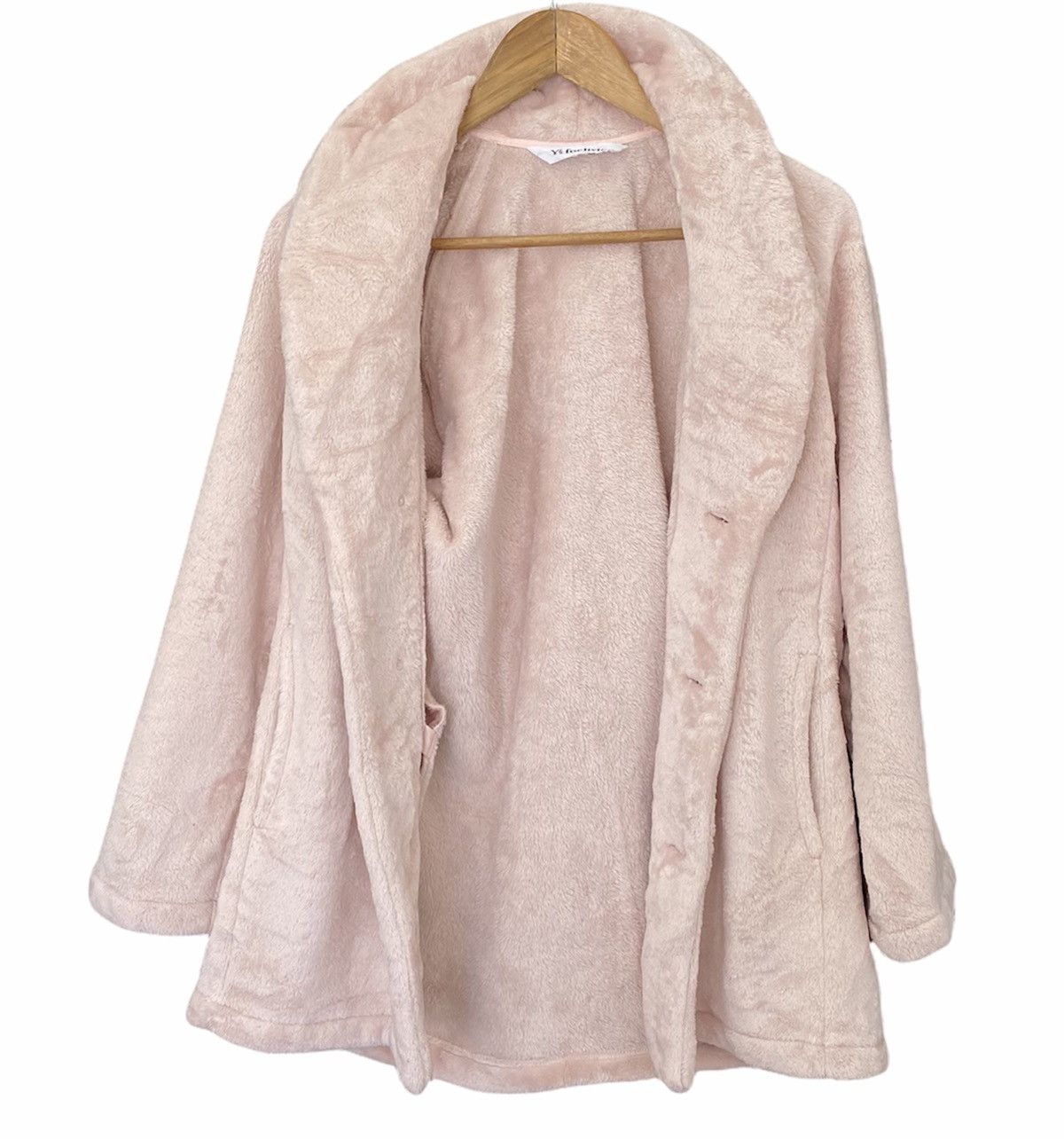 Y's YOHJI YAMAMOTO🎌Y’s FOR LIVING FUR FLEECE CARDIGAN JACKET Size US M / EU 48-50 / 2 - 2 Thumbnail