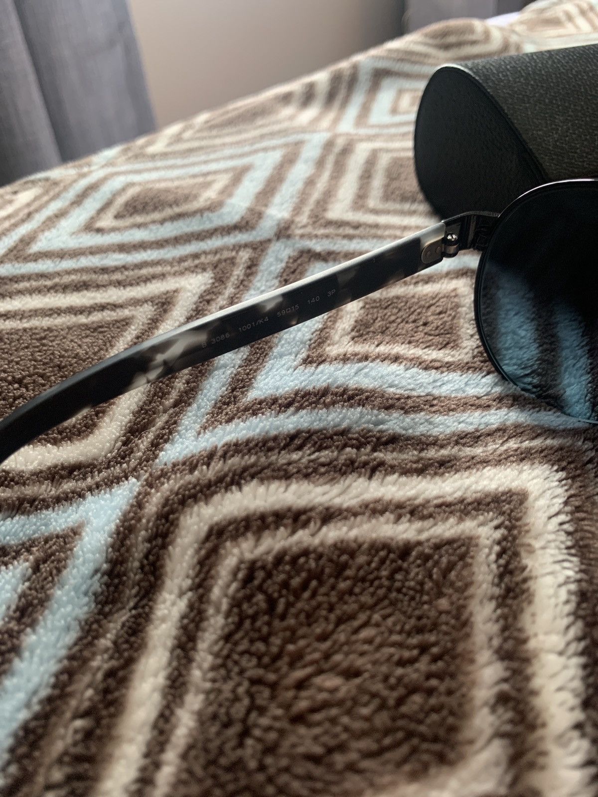 Burberry Burberry Aviator Sunglasses Size ONE SIZE - 5 Thumbnail