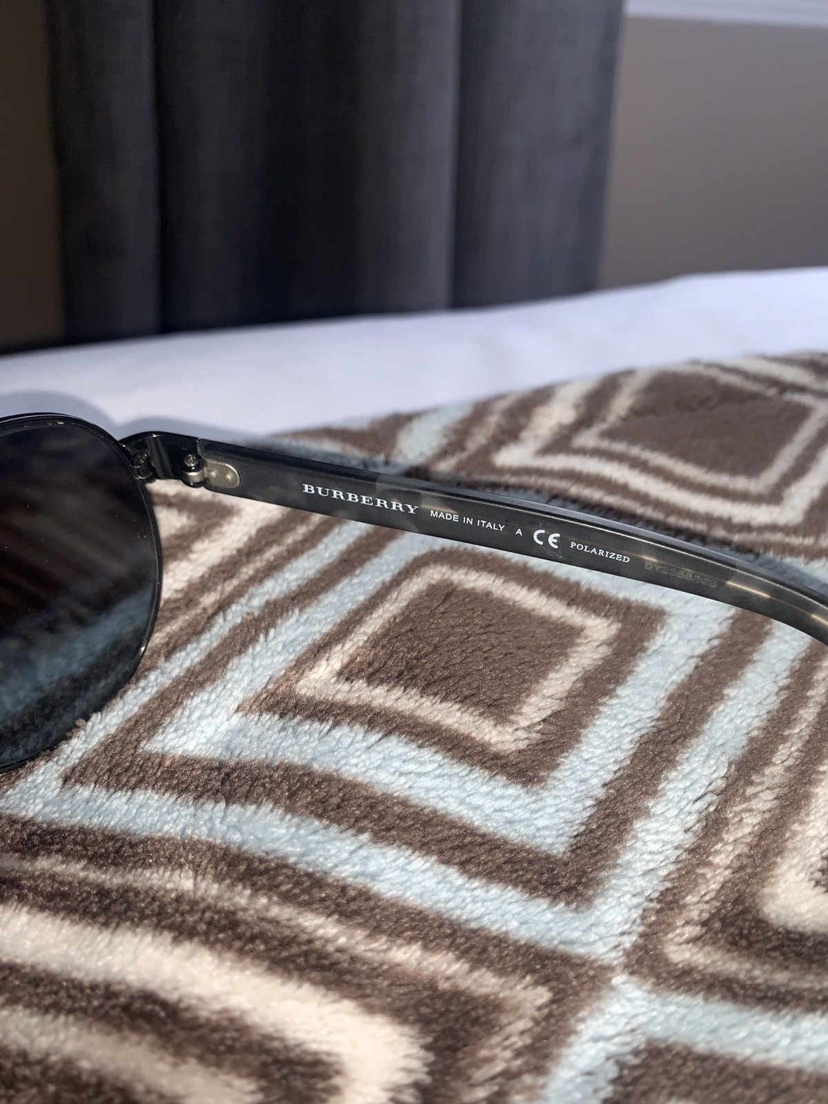 Burberry Burberry Aviator Sunglasses Size ONE SIZE - 9 Thumbnail