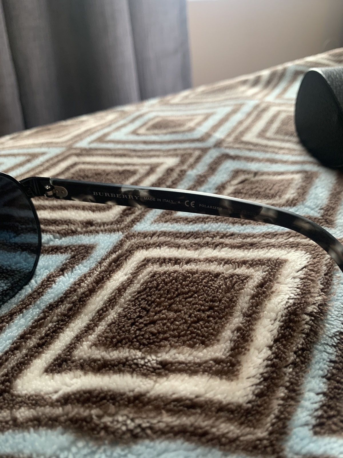 Burberry Burberry Aviator Sunglasses Size ONE SIZE - 4 Thumbnail