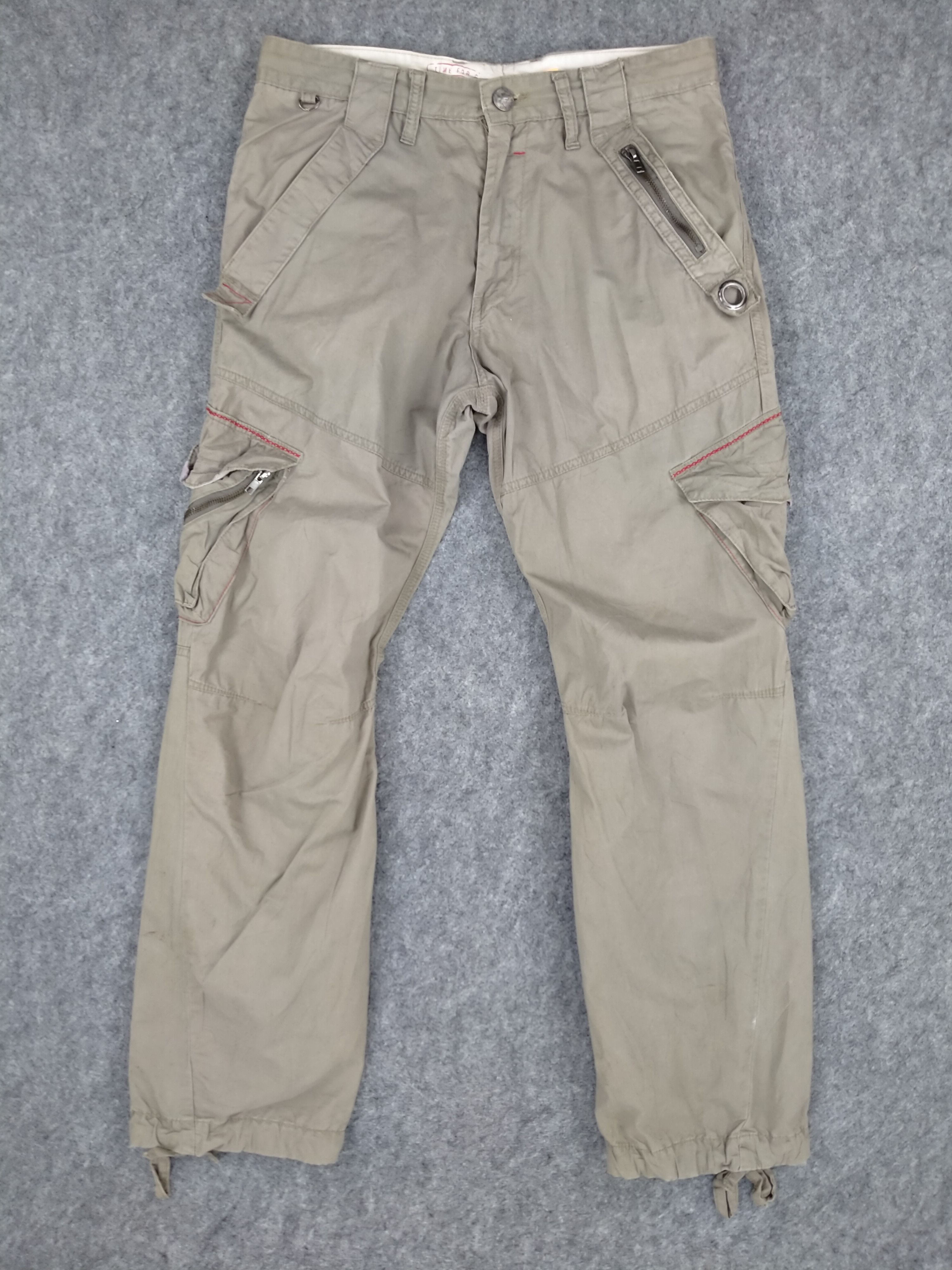 Brth Breath Japanese Brand Cargo Multi Pocket Pants -CP157