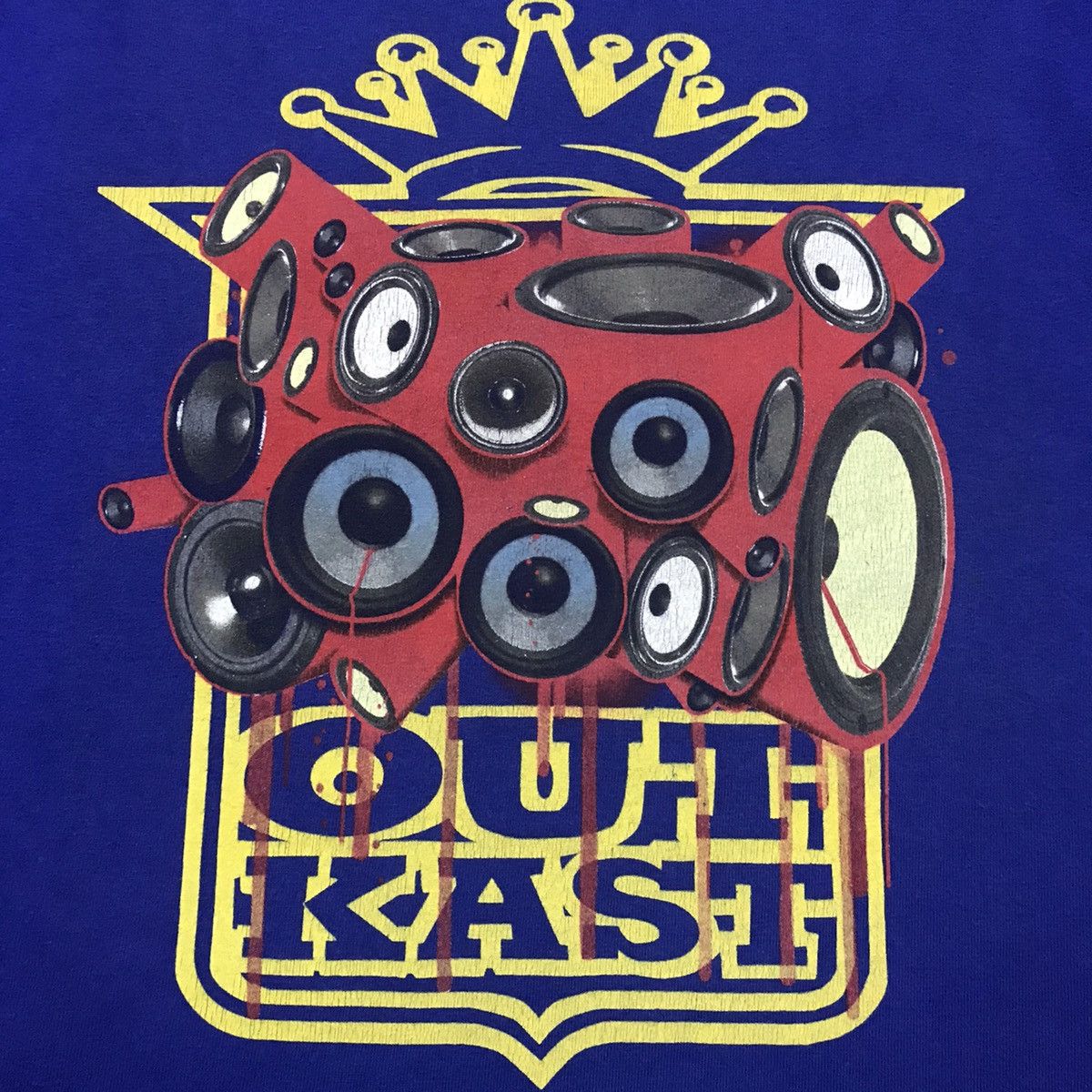 Outkast × Rap Tees × Vintage Vintage Original 2003 Outkast Speakerboxxx Below T Shirt Size US M / EU 48-50 / 2 - 3 Thumbnail