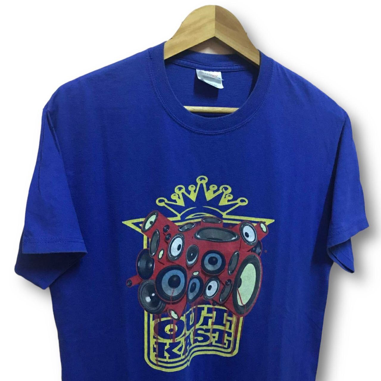 Outkast × Rap Tees × Vintage Vintage Original 2003 Outkast Speakerboxxx Below T Shirt Size US M / EU 48-50 / 2 - 2 Thumbnail