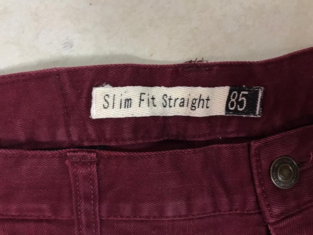 Japanese Brand × Other Slim Fit Straight cargo pants Size US 33 - 8 Thumbnail