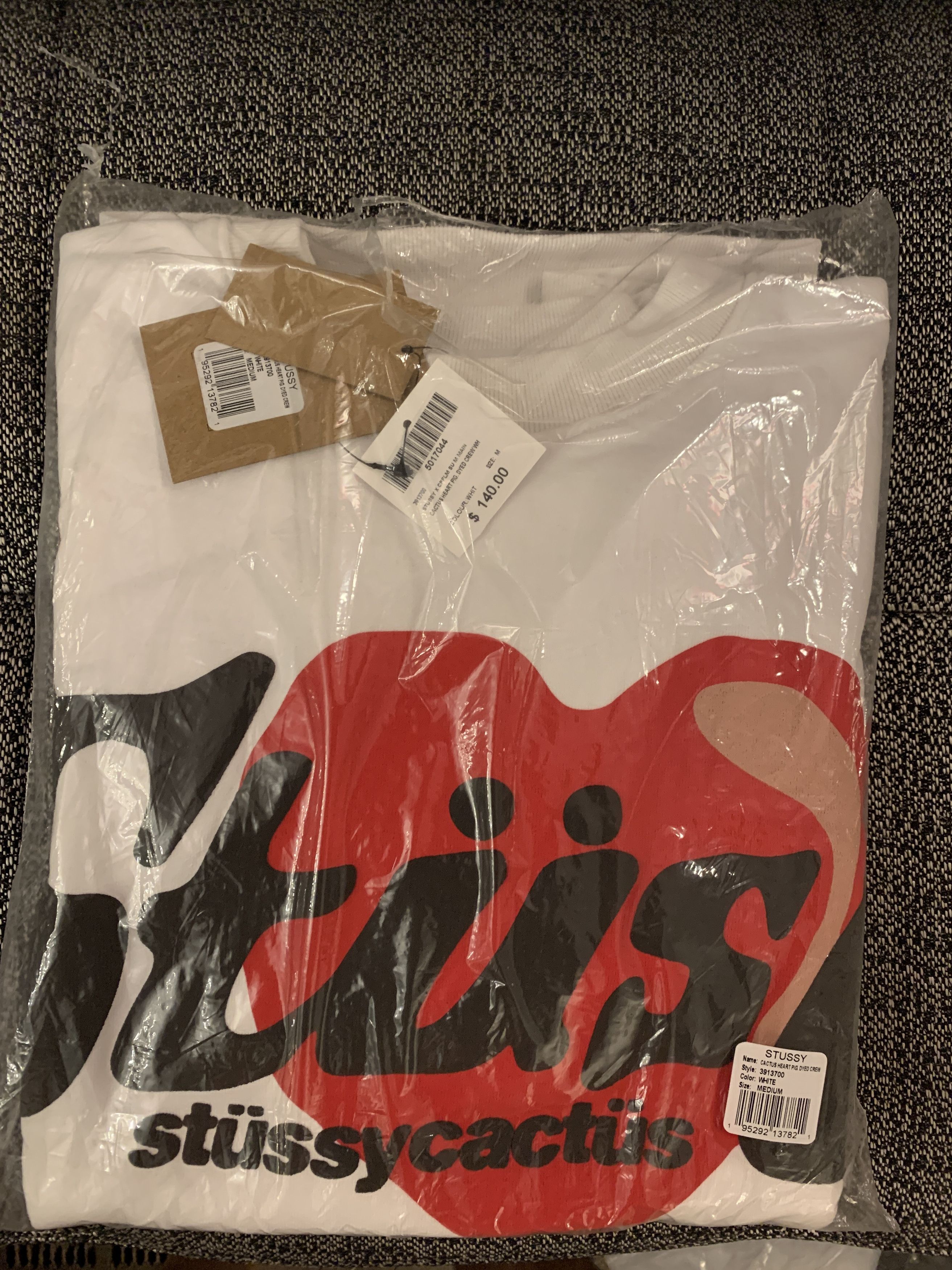 Cactus Plant Flea Market & STUSSY HEART Crew