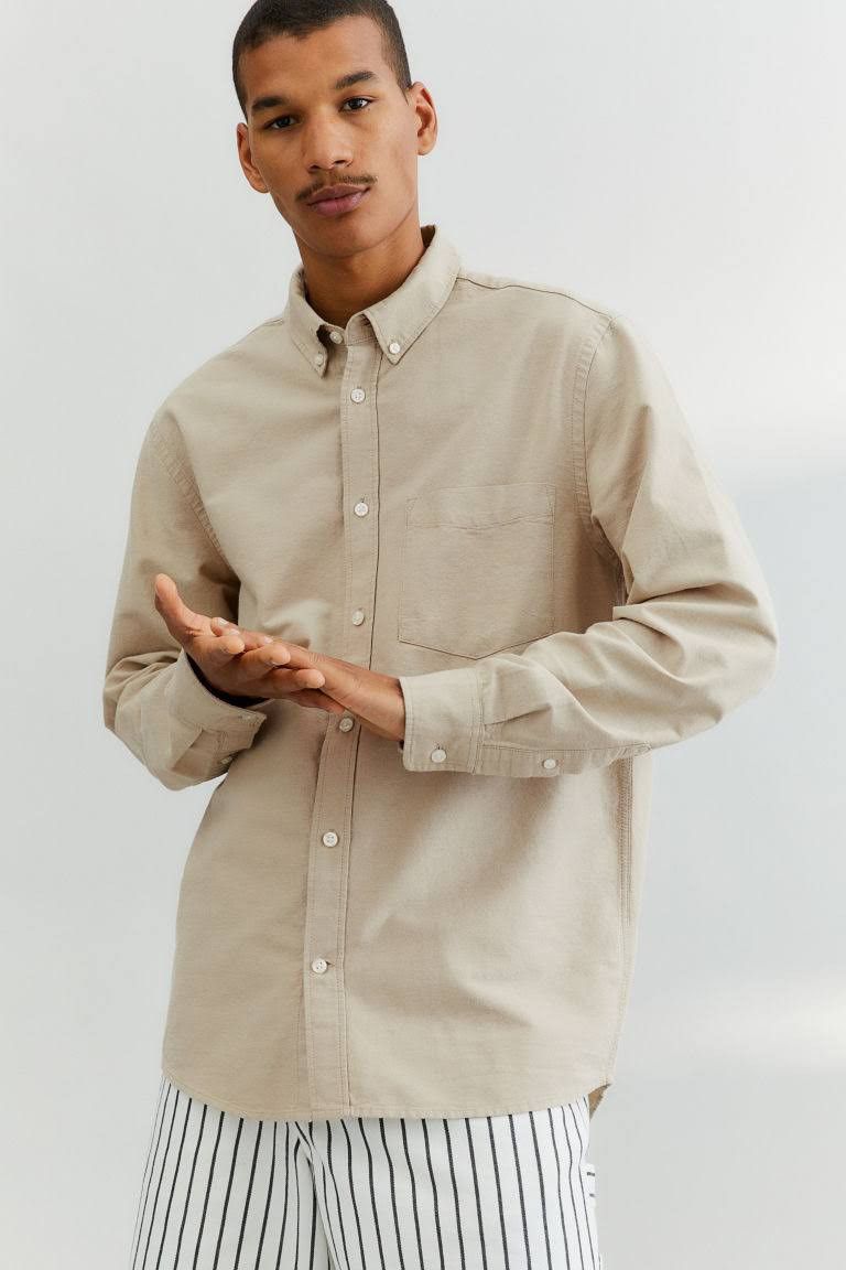 Schnaydermans Oxford summer one button up Size US S / EU 44-46 / 1 - 1 Thumbnail