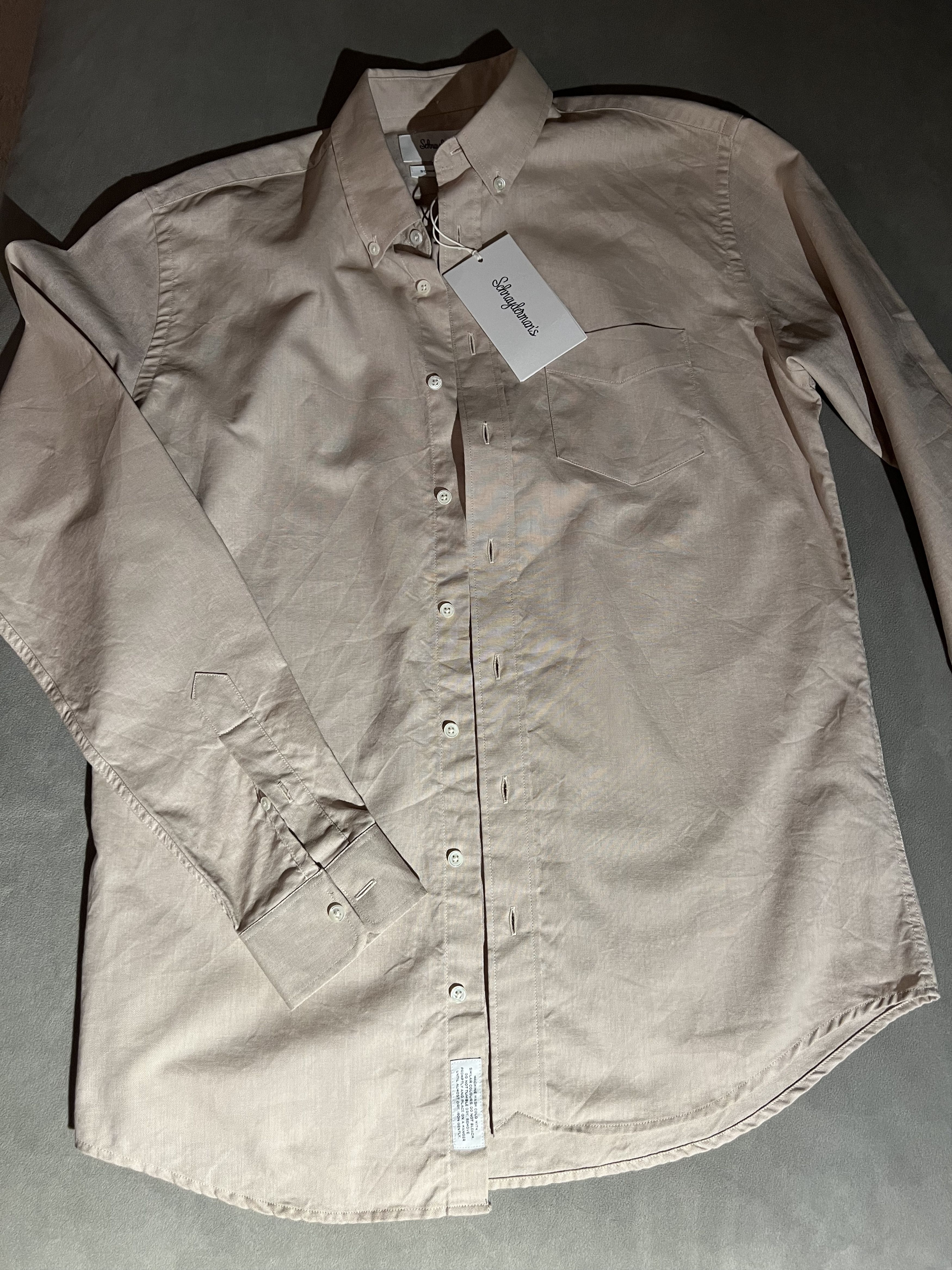 Schnaydermans Oxford summer one button up Size US S / EU 44-46 / 1 - 2 Thumbnail