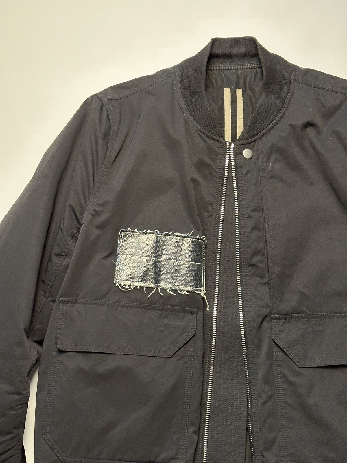 Rick Owens Drkshdw Rick Owens Drkshdw Patch Bomber Size US L / EU 52-54 / 3 - 4 Thumbnail