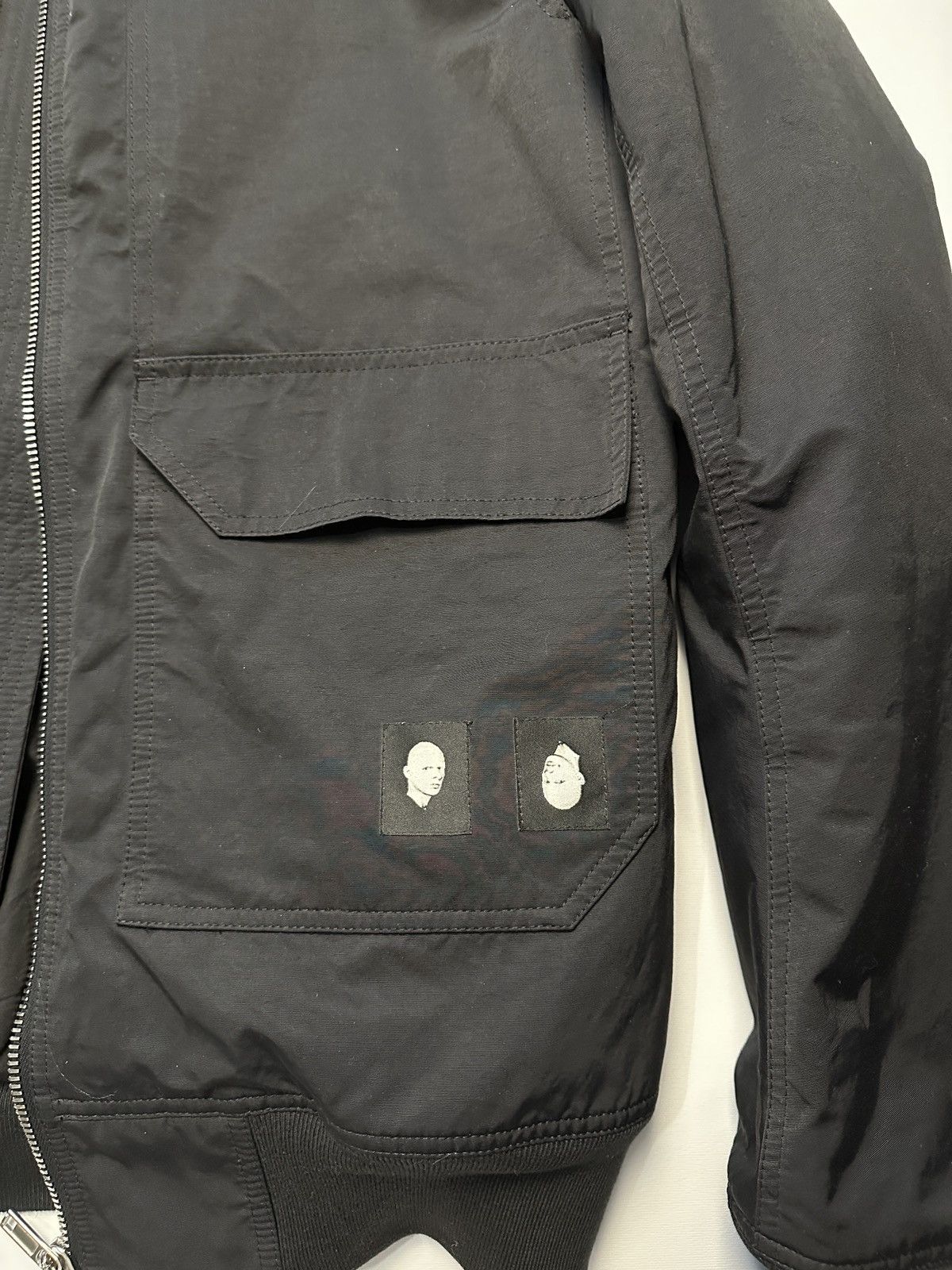 Rick Owens Drkshdw Rick Owens Drkshdw Patch Bomber Size US L / EU 52-54 / 3 - 5 Thumbnail