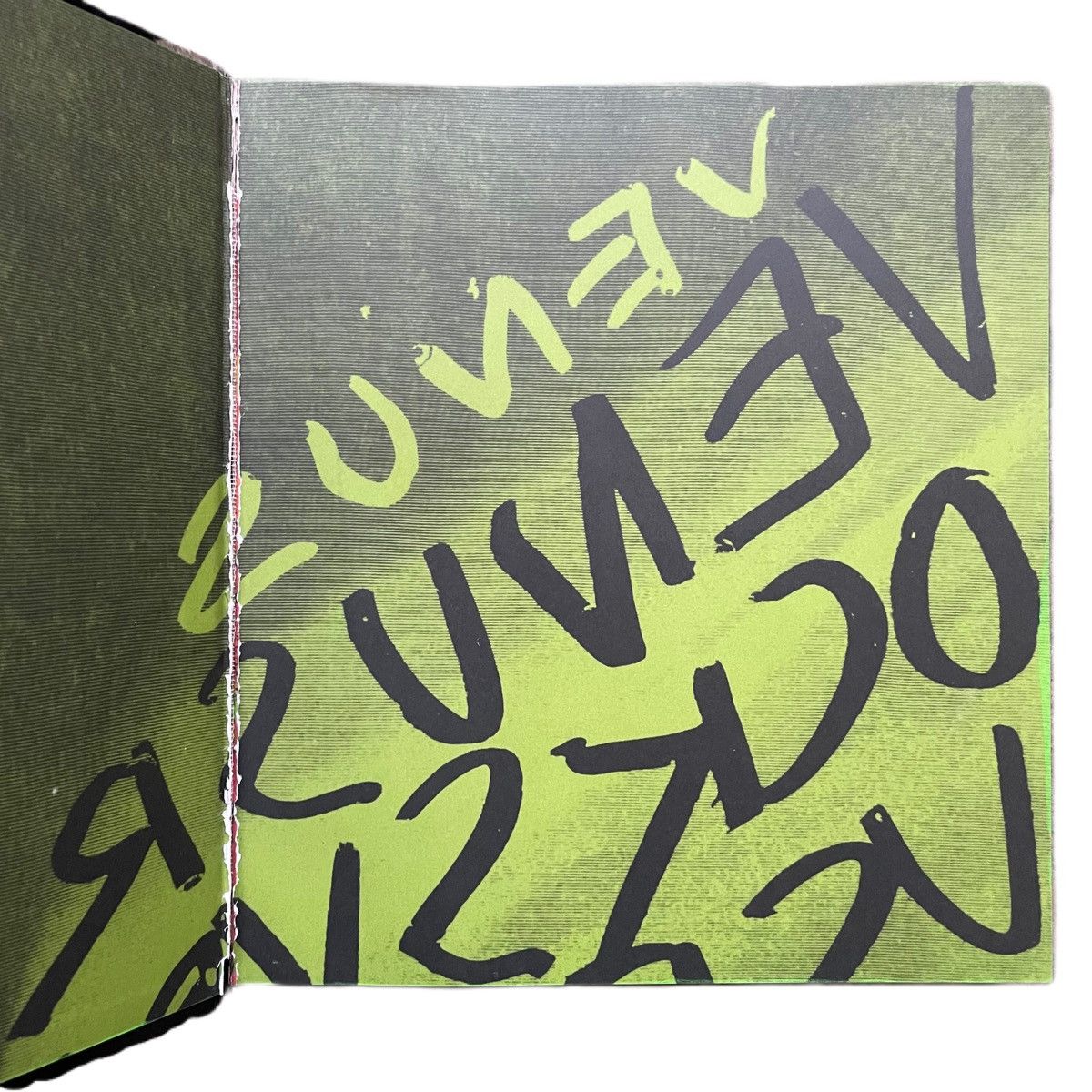 Designer Stephen Sprouse Book by Roger Padilha 2009 NeonGreen Edition Size ONE SIZE - 2 Thumbnail