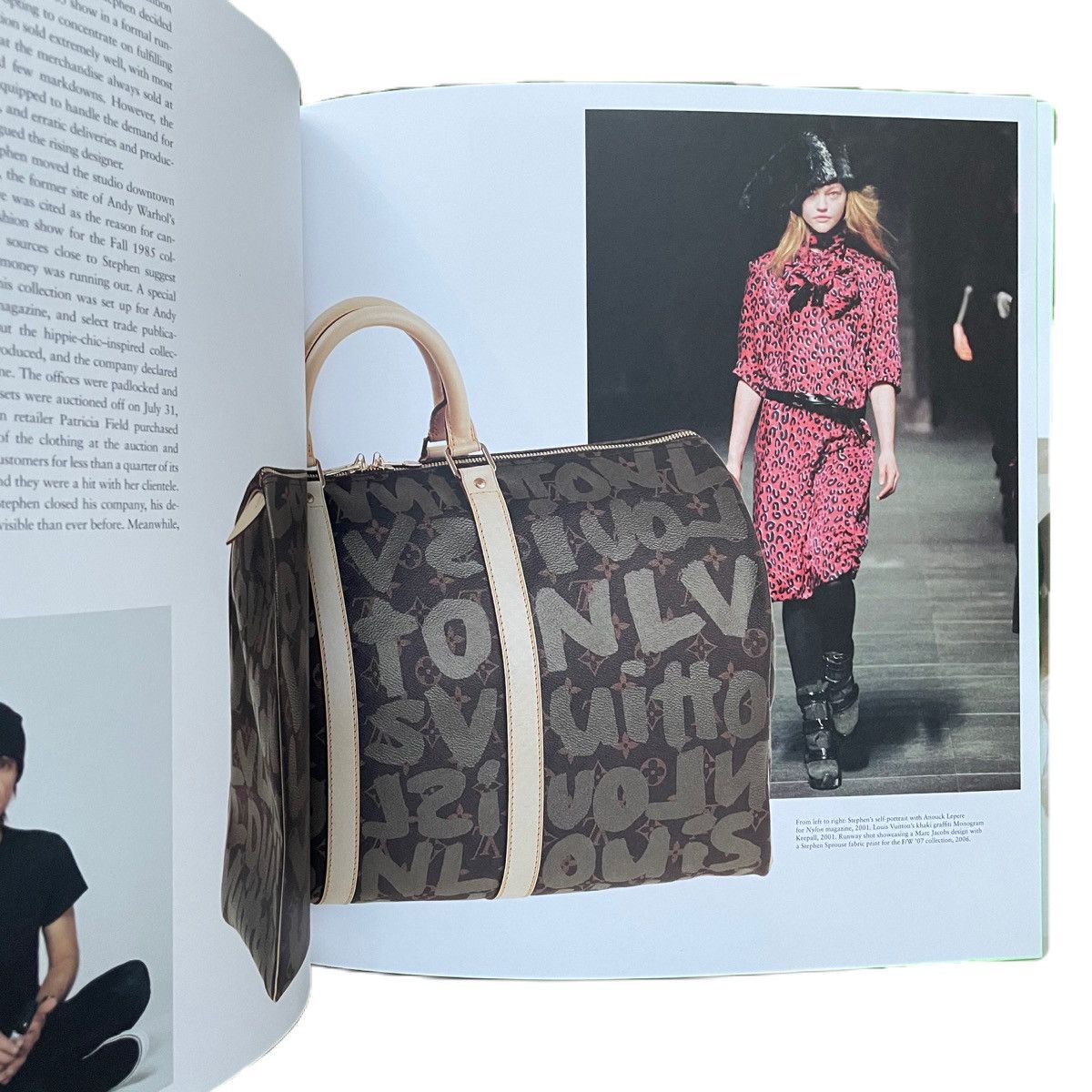 Designer Stephen Sprouse Book by Roger Padilha 2009 NeonGreen Edition Size ONE SIZE - 7 Thumbnail