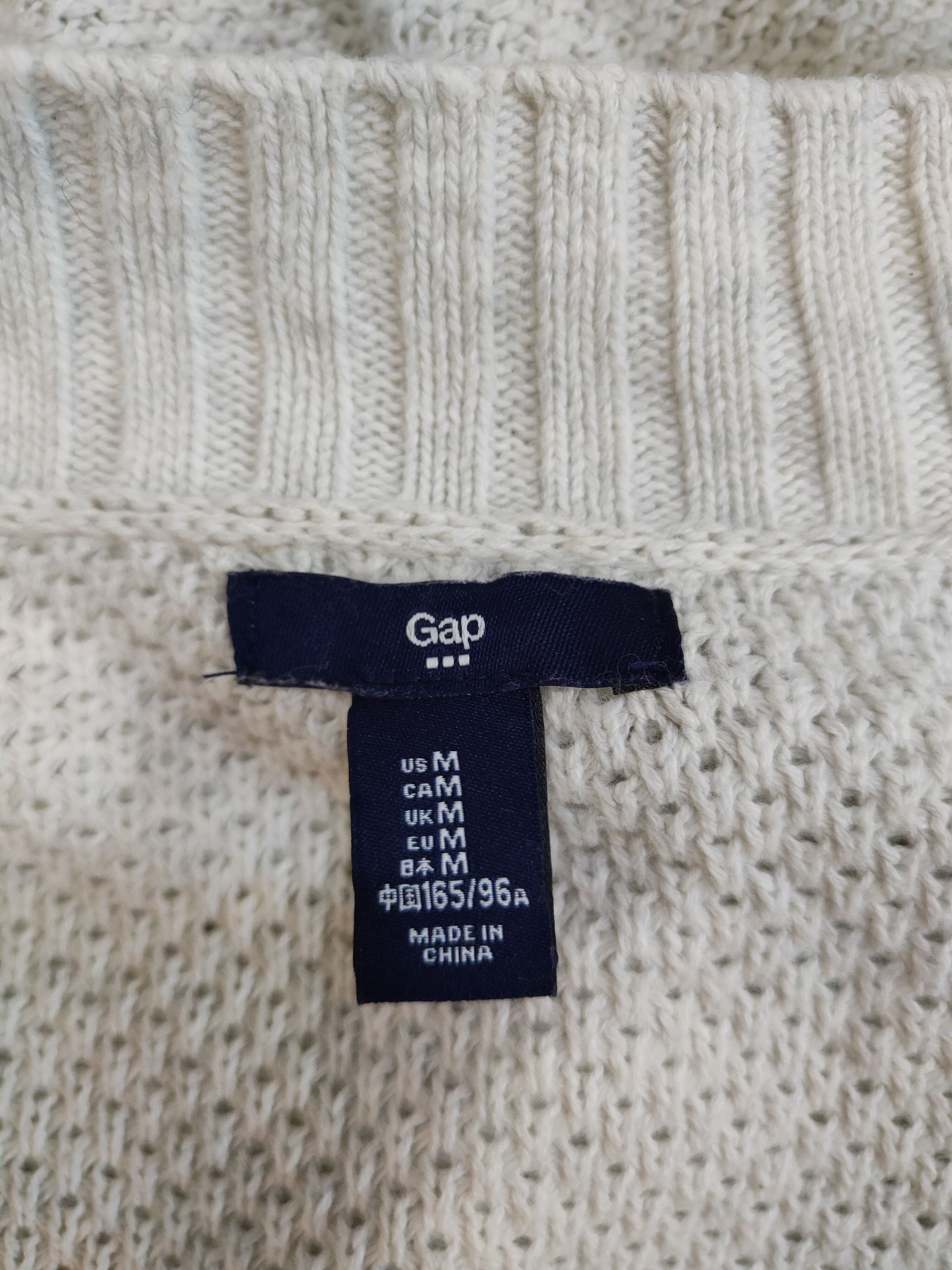Gap × Homespun Knitwear GAP Gray Knitwear Cardigan #219B Size US M / EU 48-50 / 2 - 11 Thumbnail