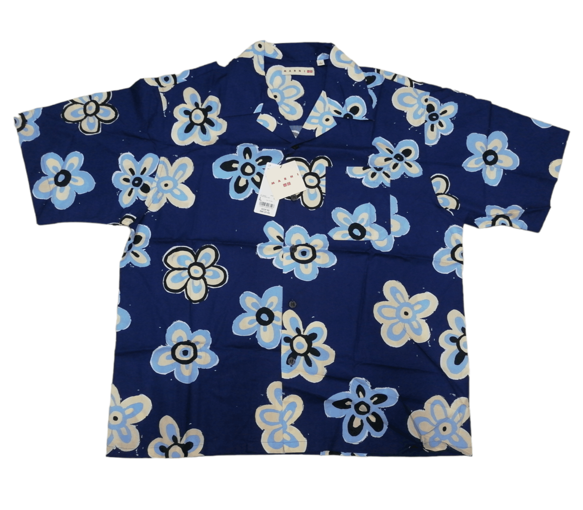 Marni × Uniqlo Uniqlo x Marni Oversized Open Collar Shirt Size US L / EU 52-54 / 3 - 1 Thumbnail