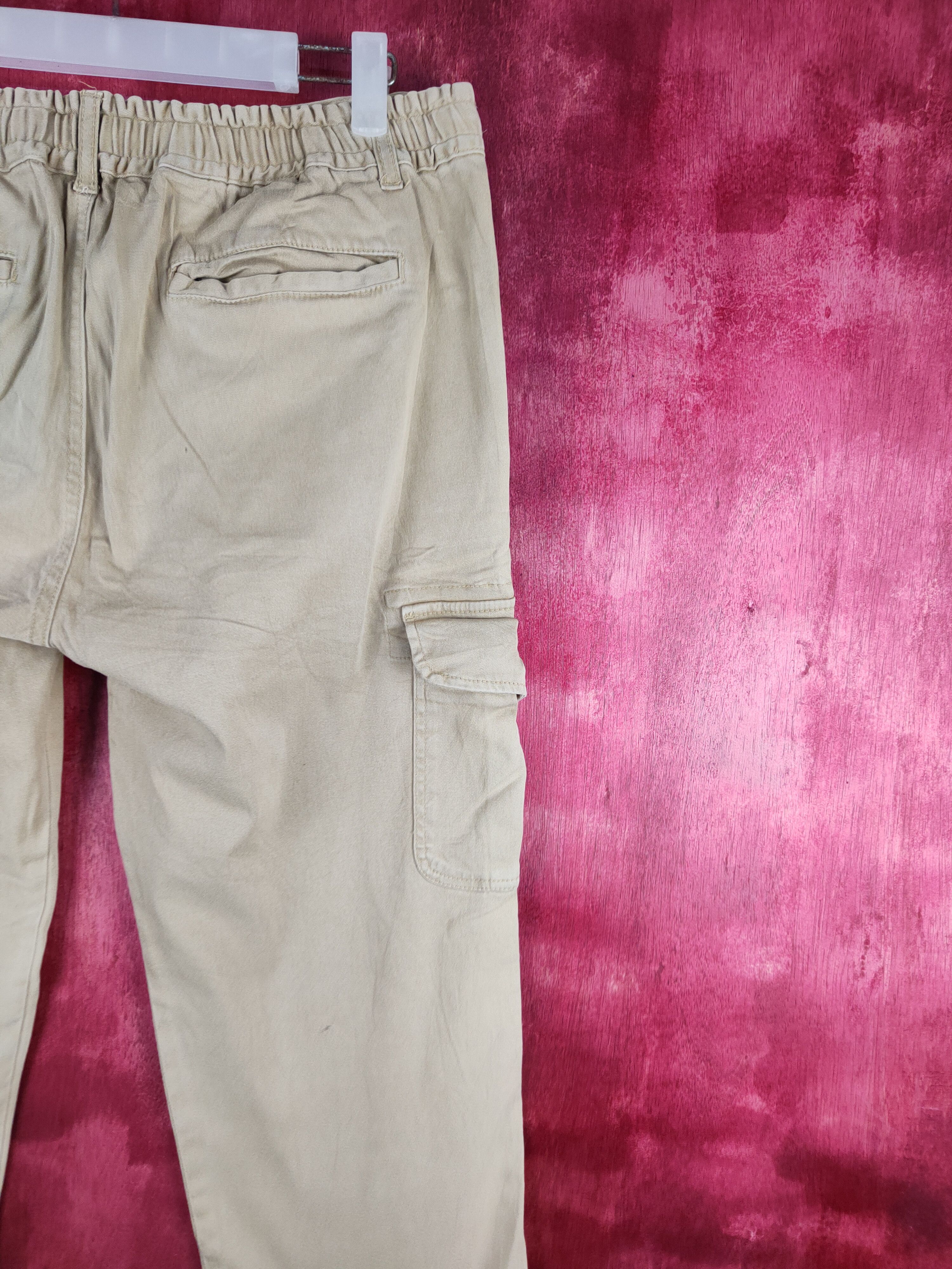 Vintage Japanese Brand Cream Multi Pocket Tactical Cargo Pants #193B Size US 30 / EU 46 - 11 Thumbnail