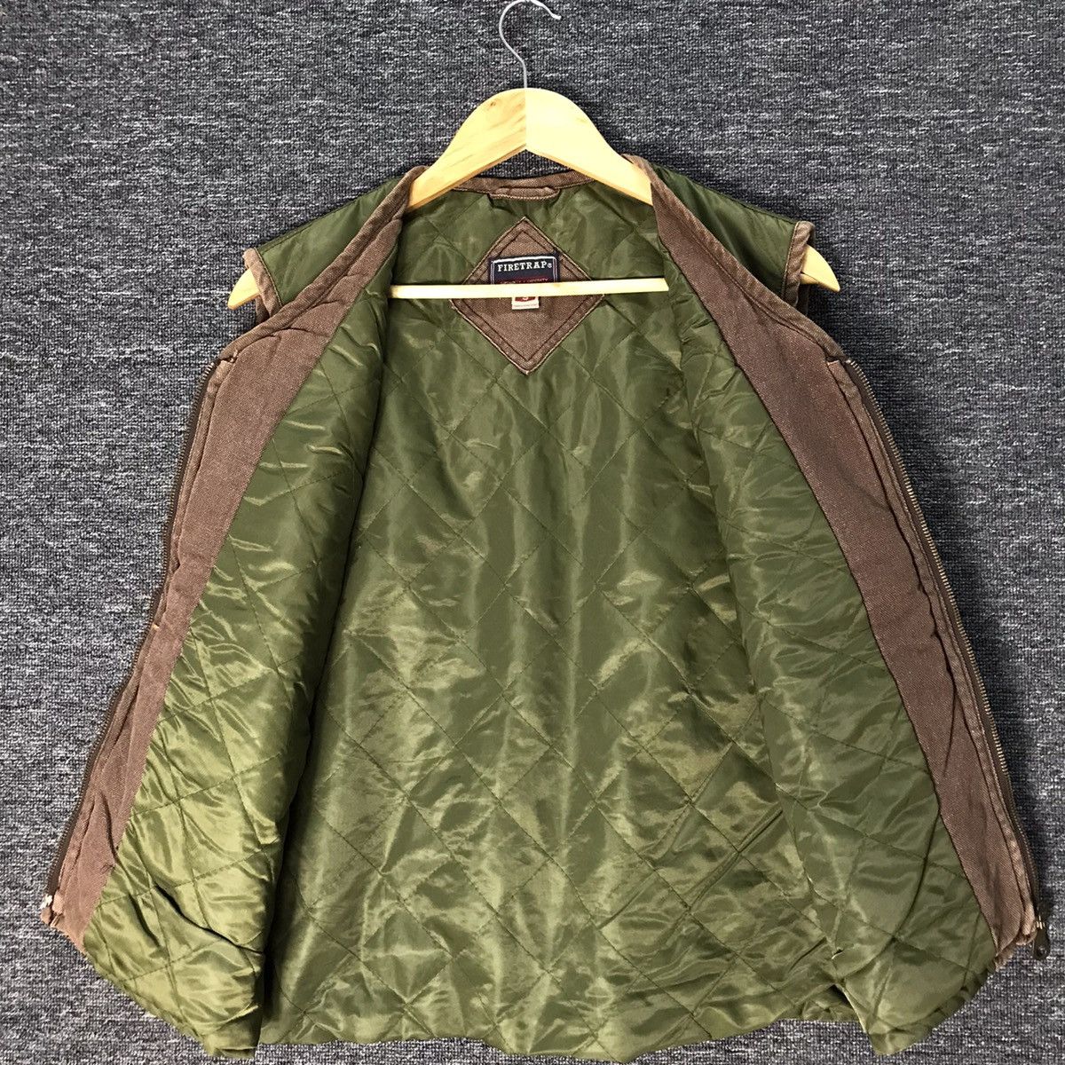 Firetrap Vintage 90s Firetrap Utility Multicolour Rugged Vest Size US S / EU 44-46 / 1 - 5 Thumbnail