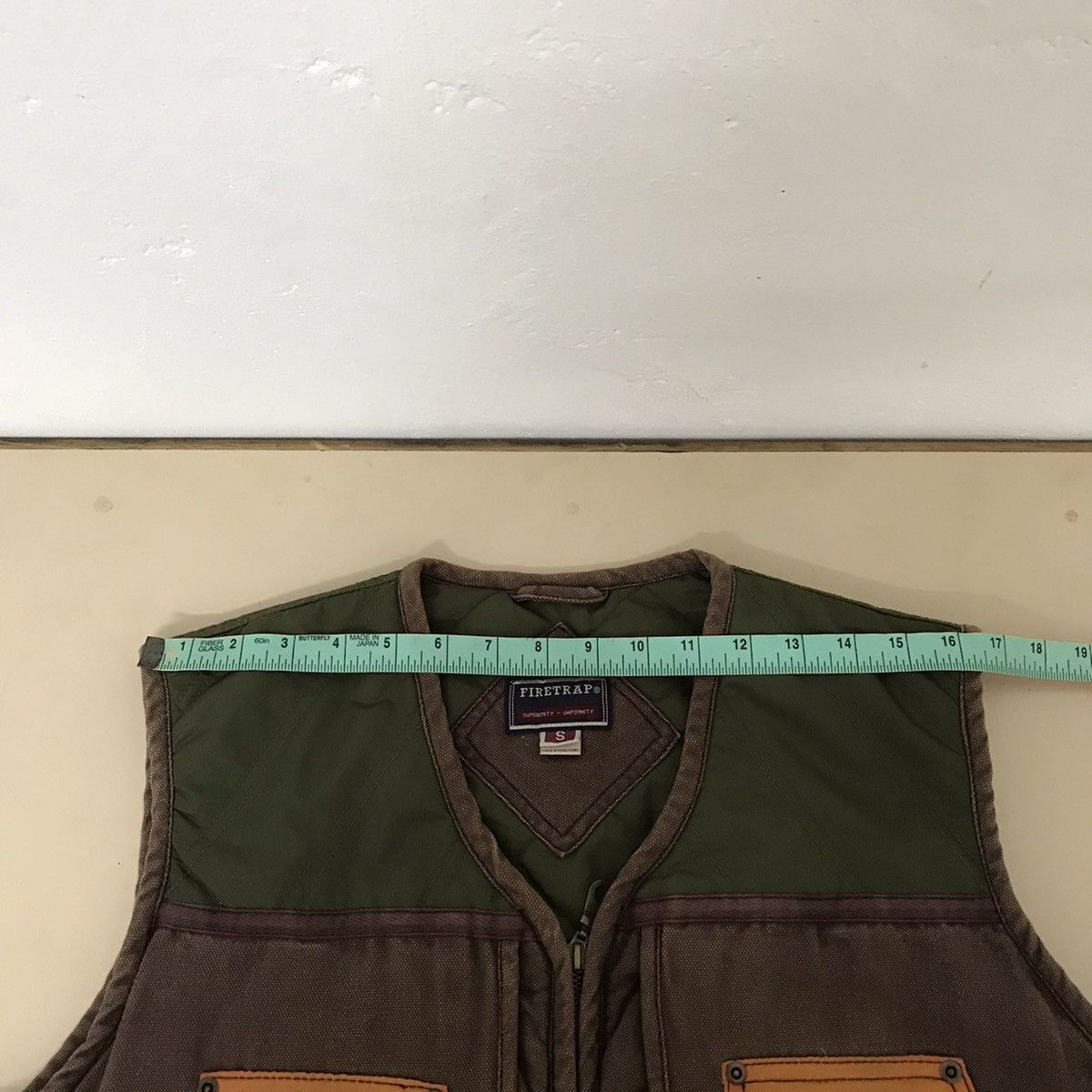 Firetrap Vintage 90s Firetrap Utility Multicolour Rugged Vest Size US S / EU 44-46 / 1 - 11 Thumbnail