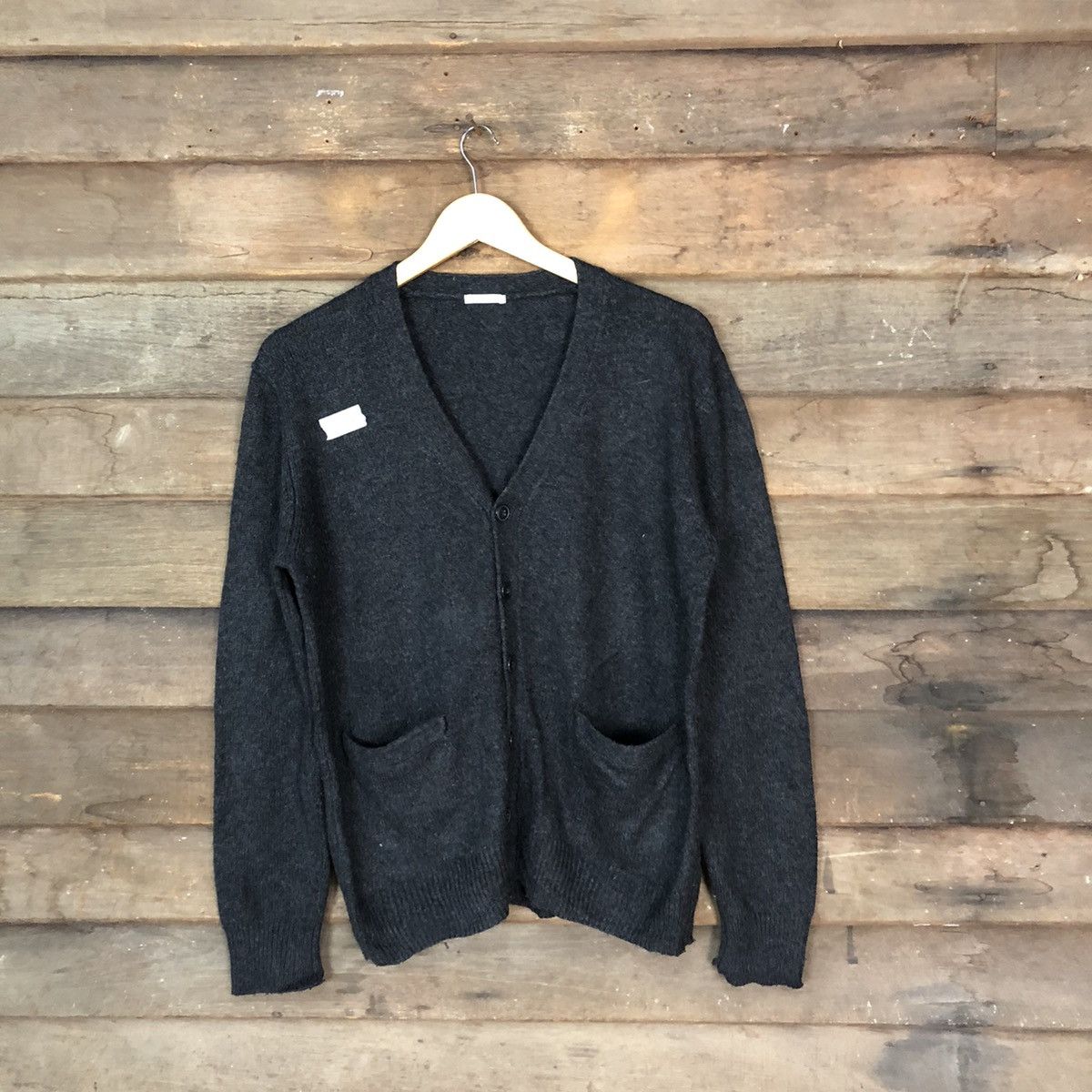 Japanese Brand GU Japanese Brand Black Cardigan knitwear #079B Size M / US 6-8 / IT 42-44 - 1 Thumbnail