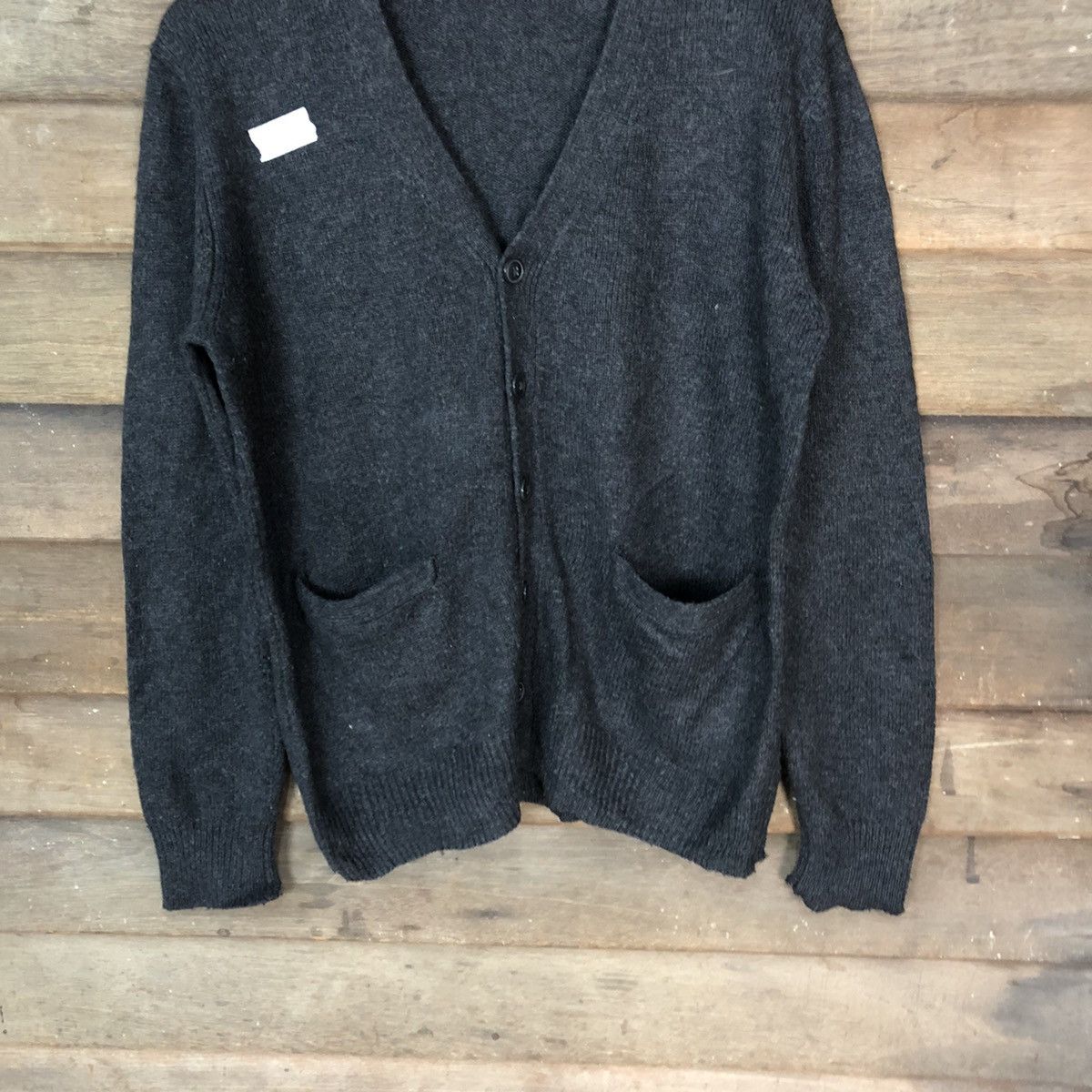 Japanese Brand GU Japanese Brand Black Cardigan knitwear #079B Size M / US 6-8 / IT 42-44 - 3 Thumbnail