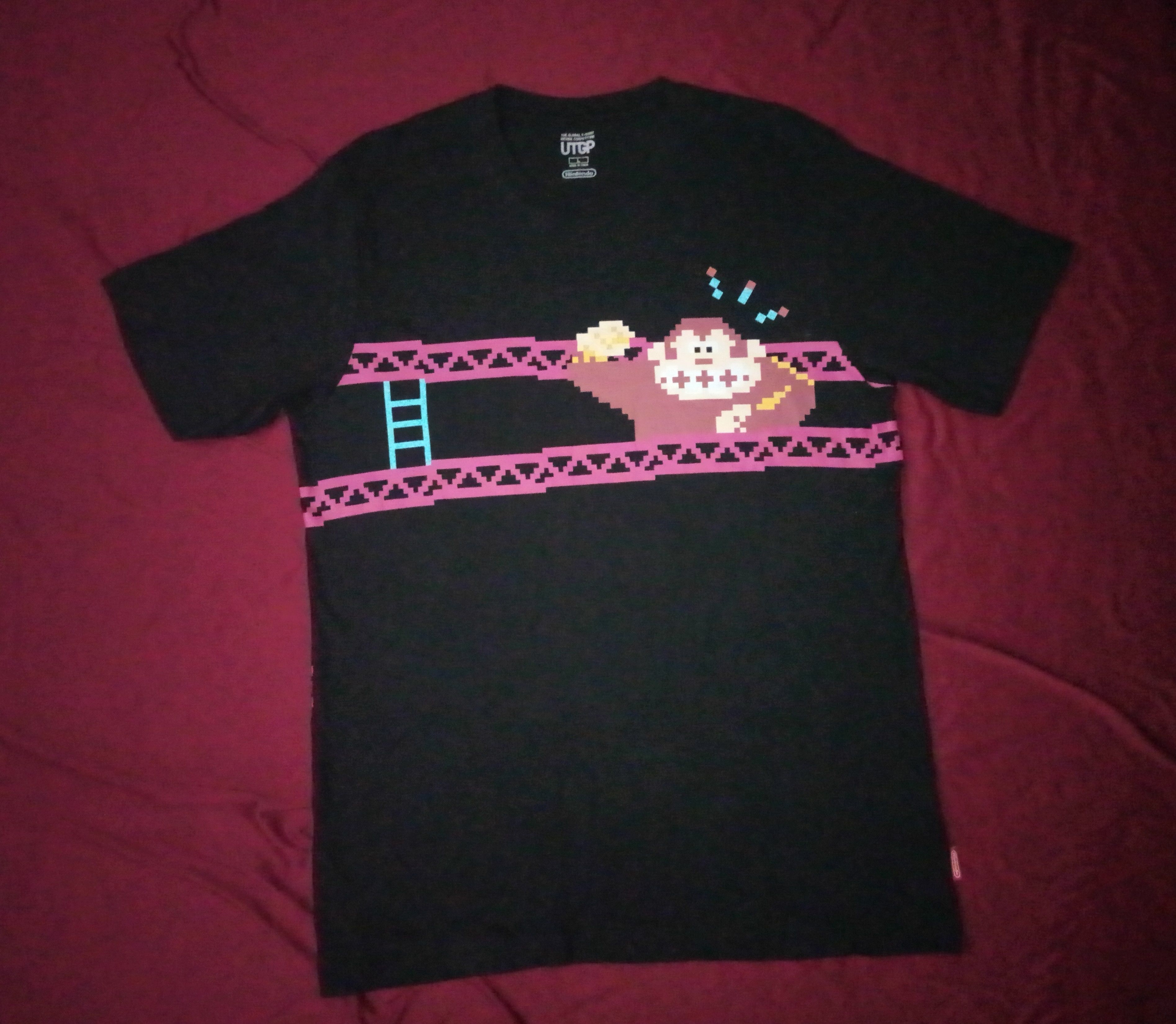 Nintendo × Uniqlo Uniqlo Donkey Kong shirt retro game mario nintendo Size US L / EU 52-54 / 3 - 2 Thumbnail